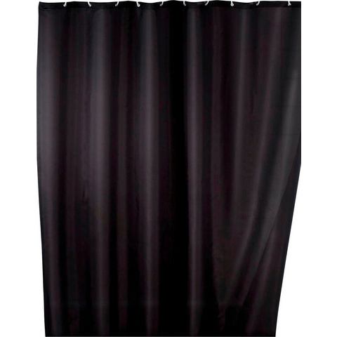 Wenko gordijn AntiMold douche gordijn 180x200xcm polyester zwart