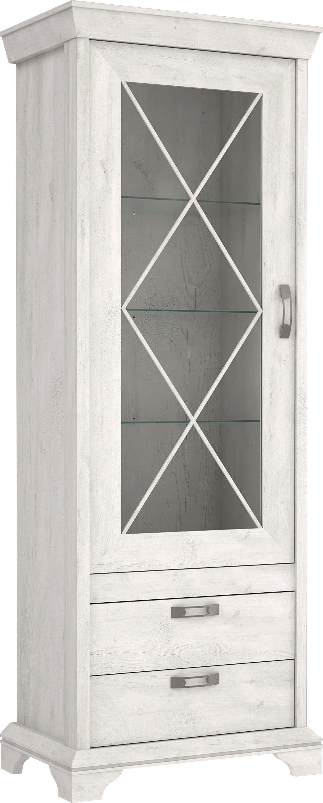 FORTE Vitrinekast Kashmir Breedte 78 cm