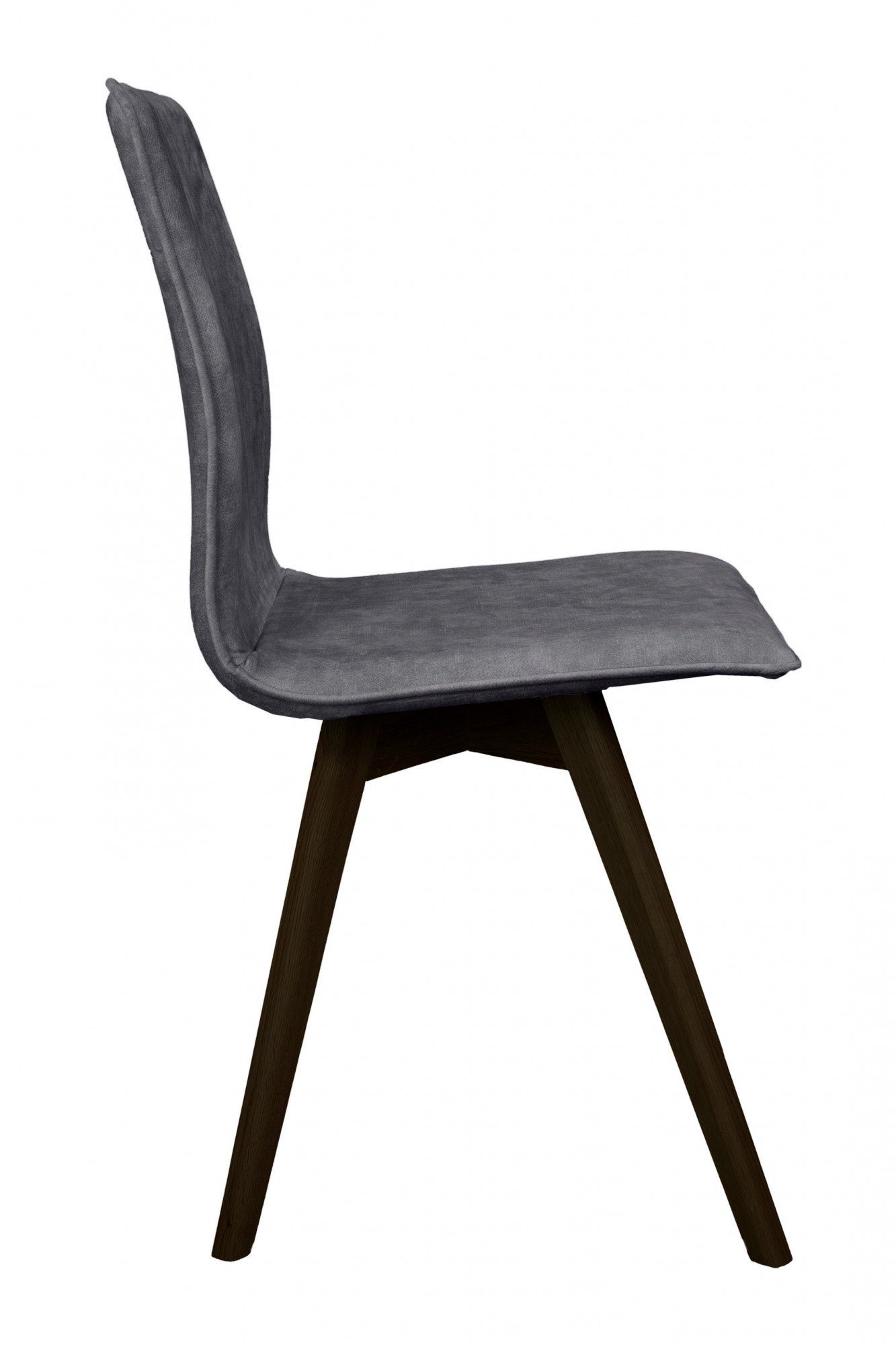 andas Eetkamerstoel Rania Massief houten frame, met bies (set, 2 stuks)