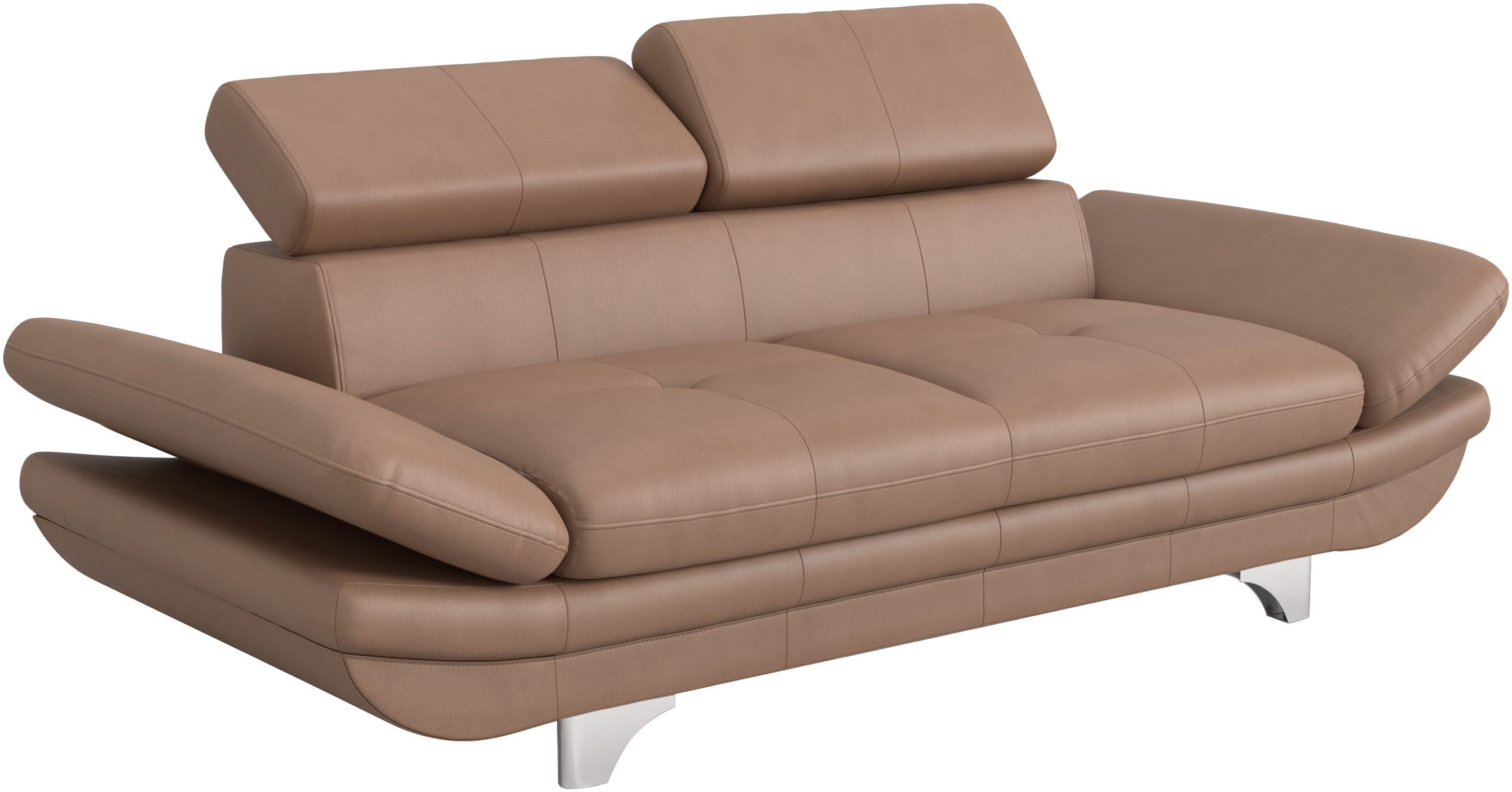 COTTA 2-zitsbank Enterprise Big-sofa, met verstelbare armleuning en rugleuning