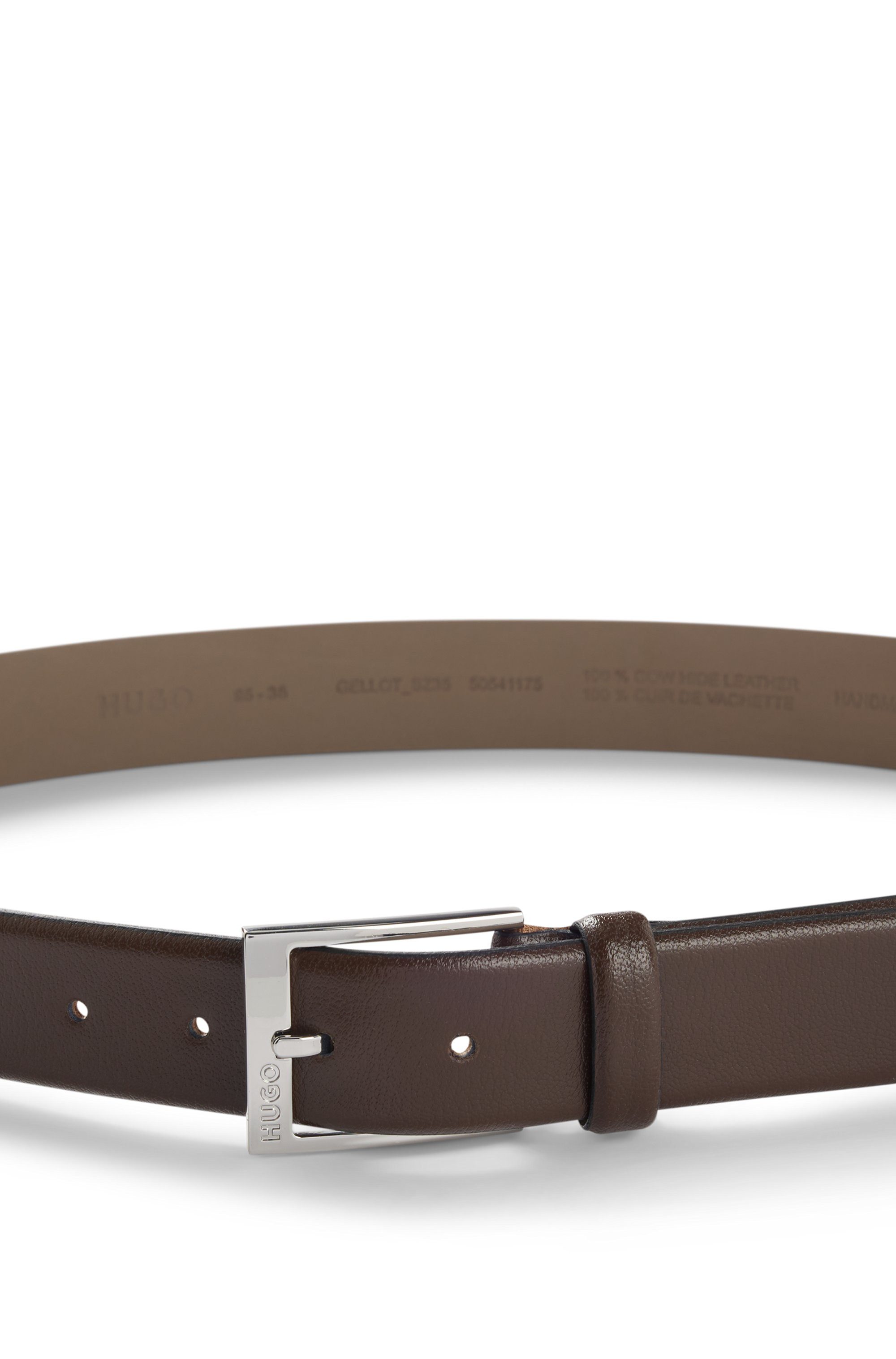 HUGO Leren riem Gellot_Sz35