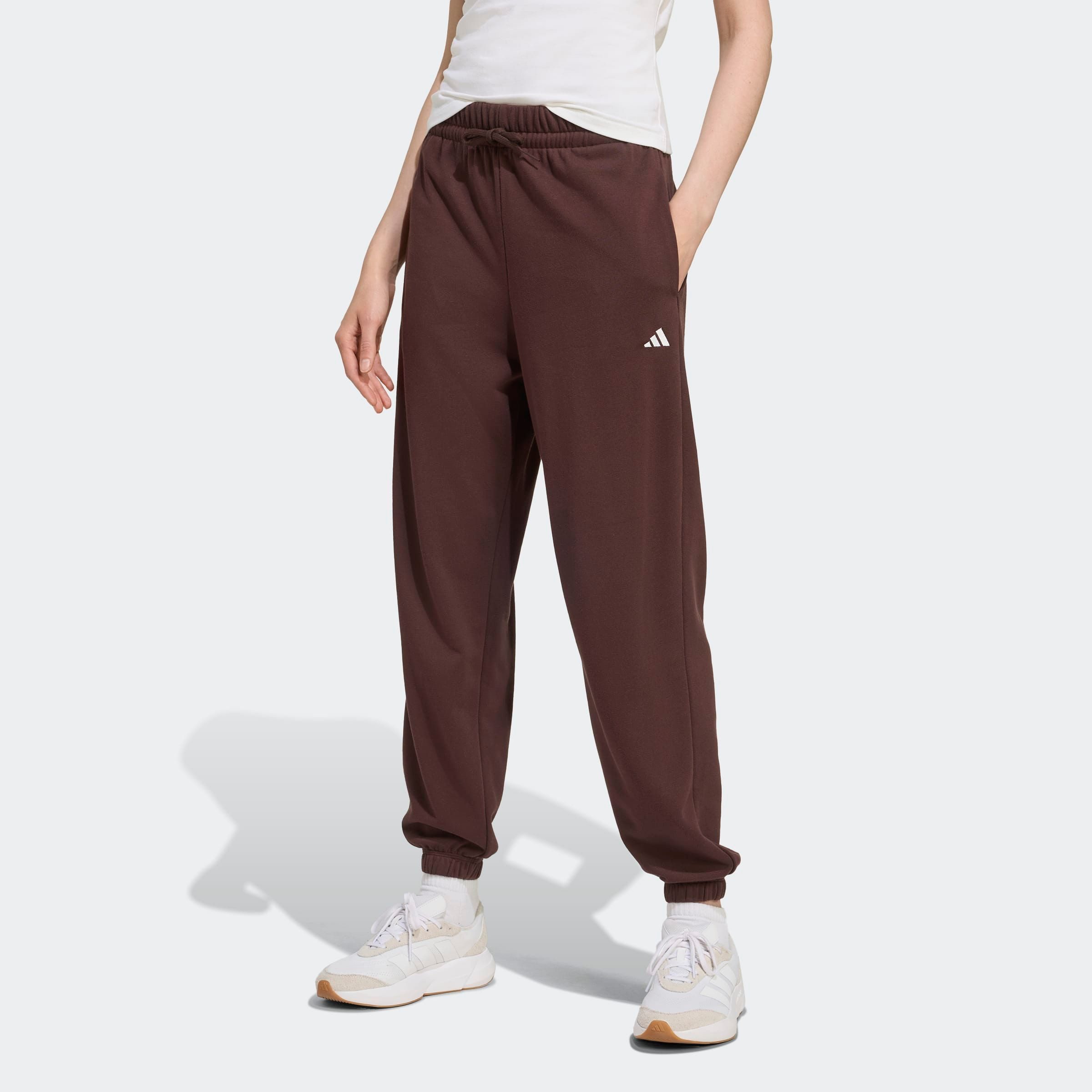 adidas Sportswear Sportbroek W SL FT CF PT Joggingbroek van zacht French Terry materiaal (1-delig)