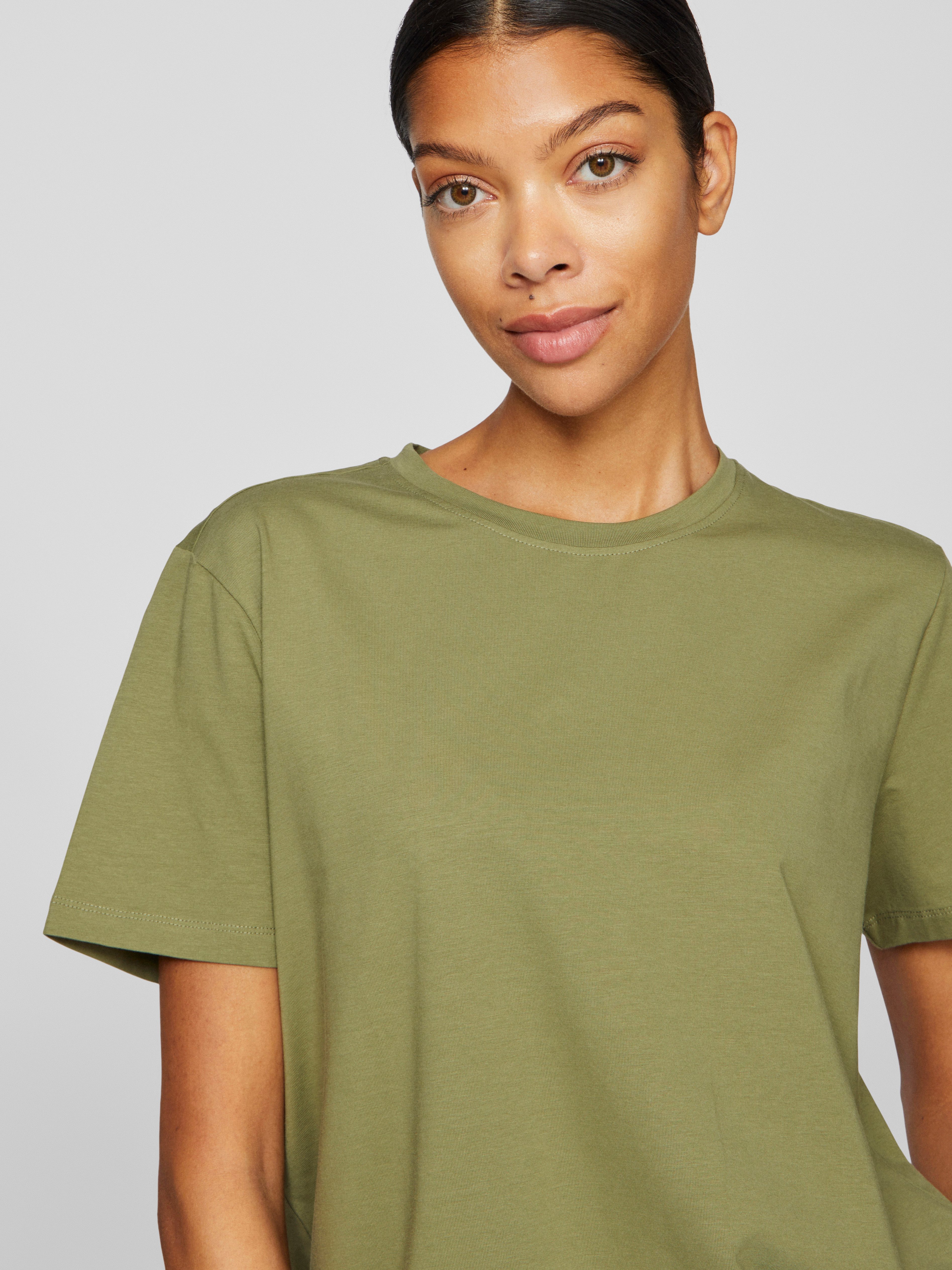 Vila Shirt met korte mouwen VINORA S/S T-SHIRT - NOOS