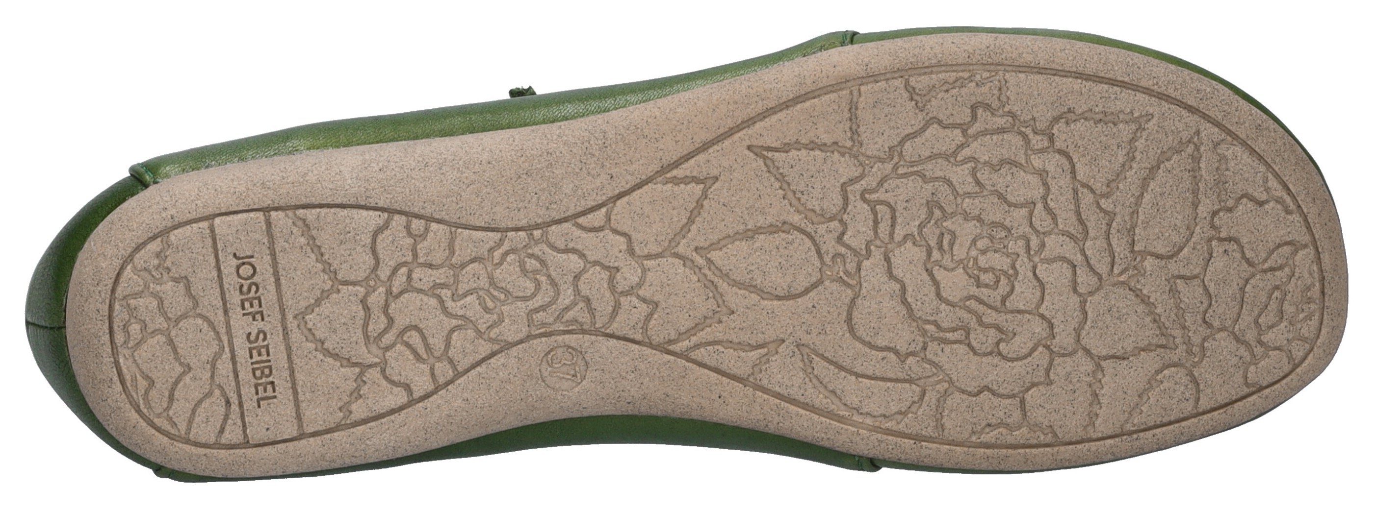 Josef Seibel Ballerina's met riempje Fiona 04 Slippers, sandalen, comfortschoenen met verfijnde elastische band