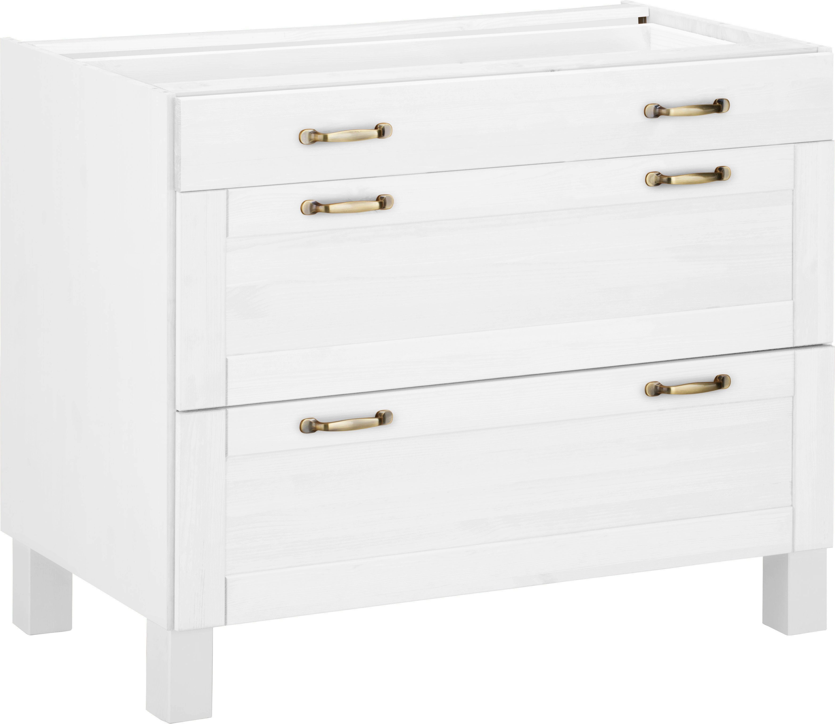 Home affaire Onderkast Alby Breedte 100 cm, 3 laden