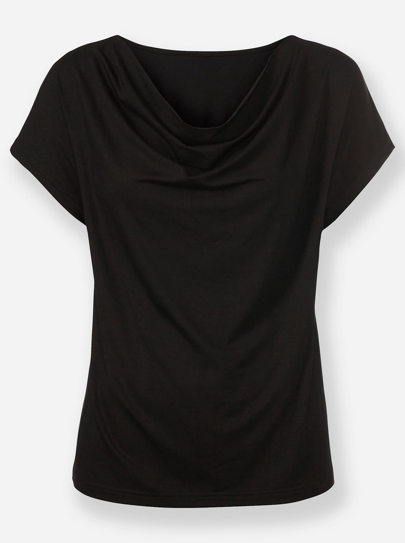 heine Shirt met cascadehals (1-delig)