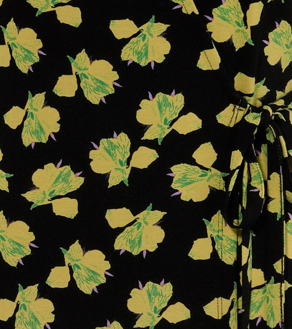 Aniston CASUAL Wikkeljurk met kunstzinnige bloemen bedrukt - nieuwe collectie