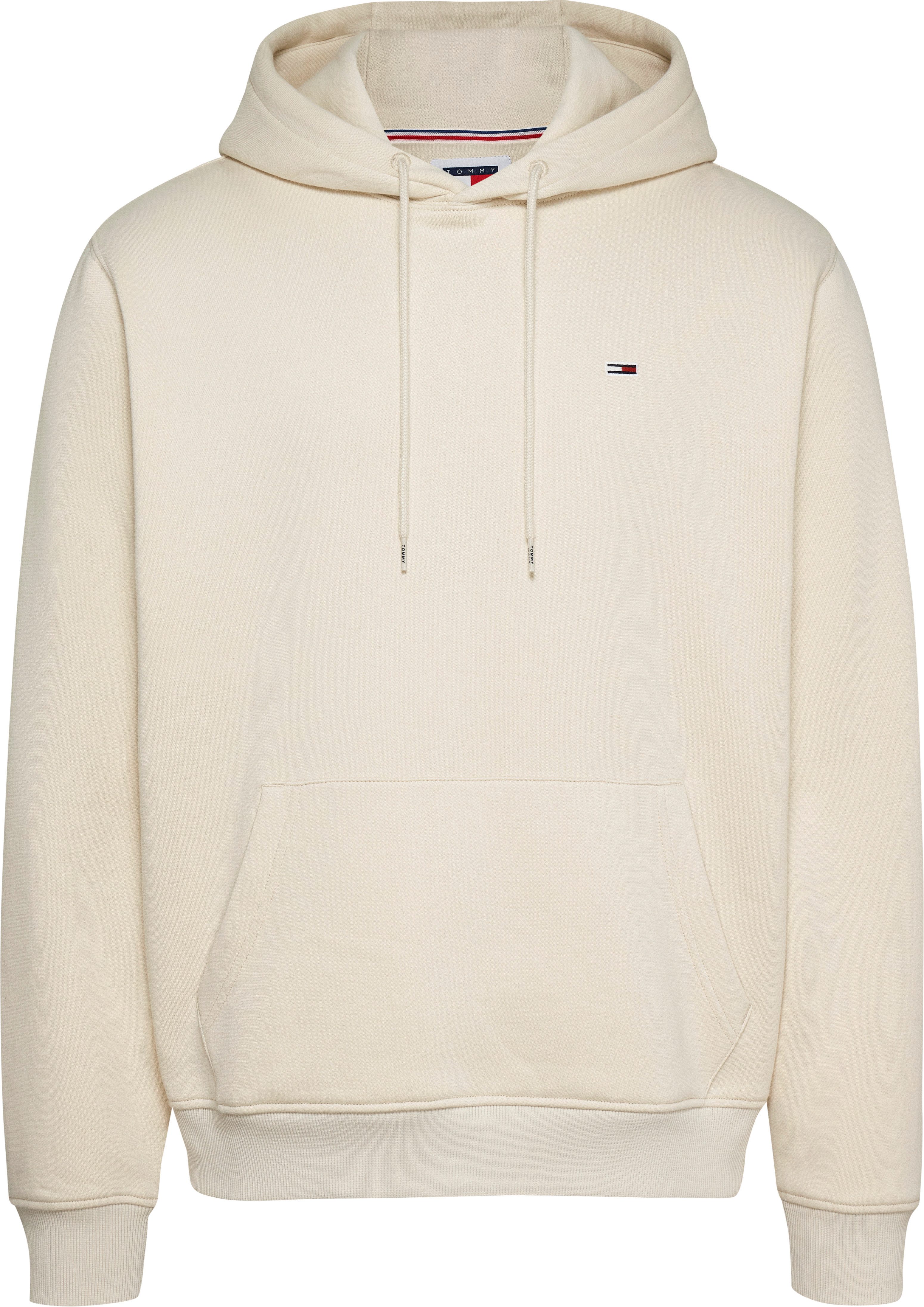 TOMMY JEANS Sweatshirt TJM REG S FLAG HOODIE met geborduurd merklogo op borsthoogte