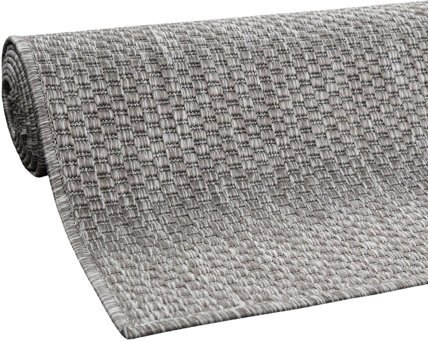 Vloerkleed Venezia Geschikt voor binnen en buiten, sisal-look, weerbestendig & uv-bestendig