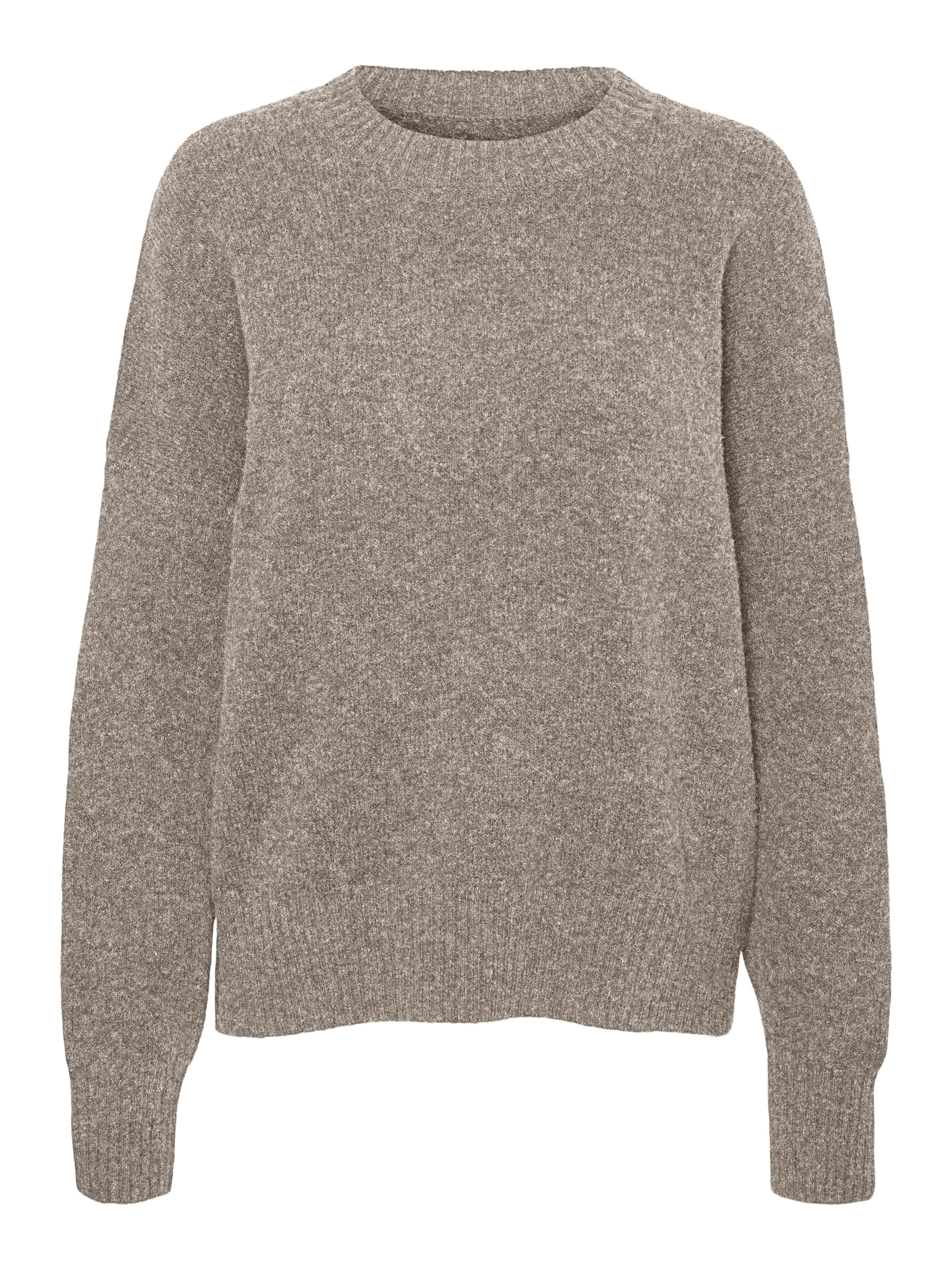 Vero Moda Gebreide trui VMBOOM LS O-NECK PULLOVER GA NOOS