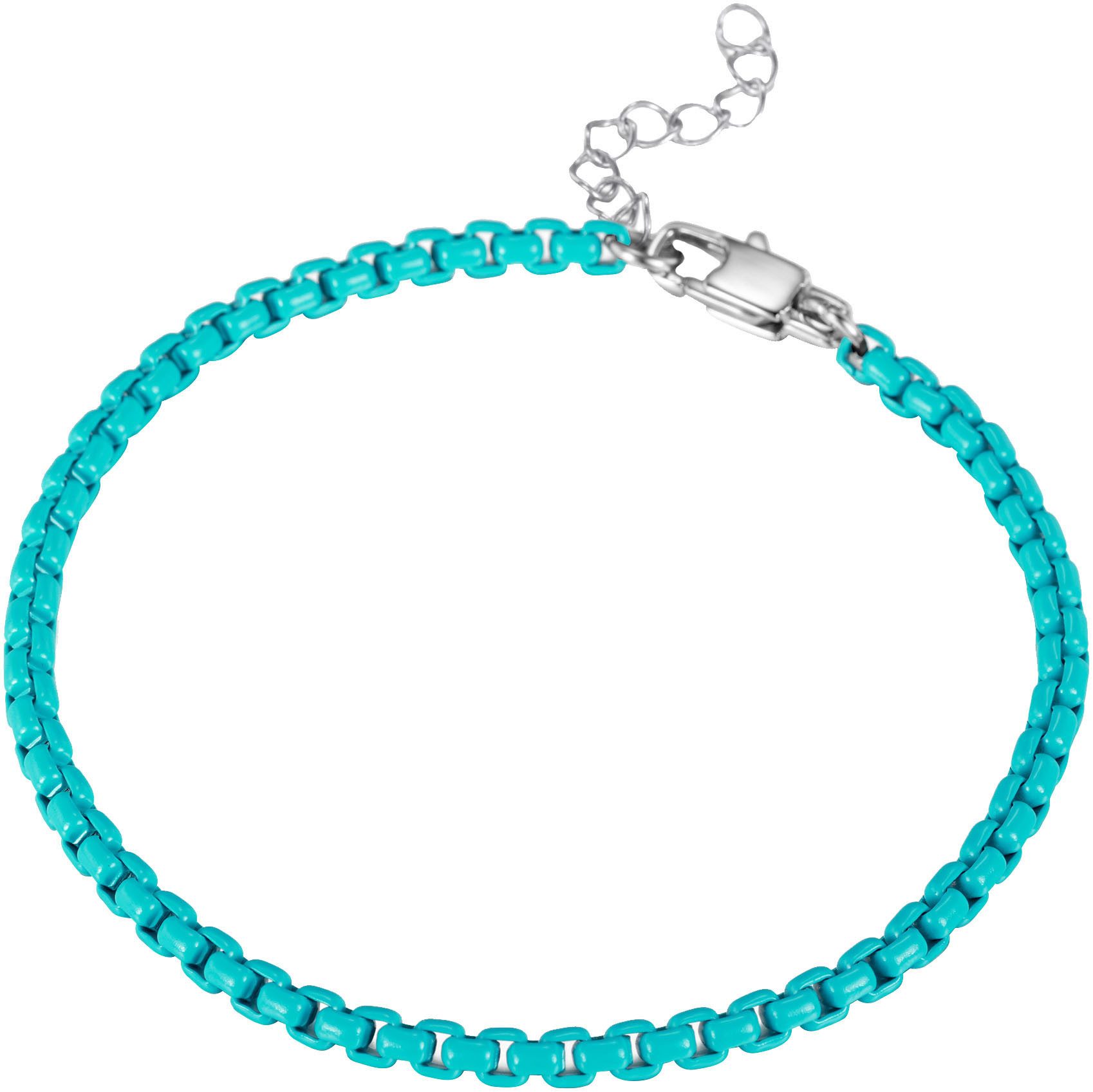 Firetti Armband Sieraad cadeau roestvrij staal armbanden armbandketting Venetiaanse ketting kleur unisex armbanden blauw