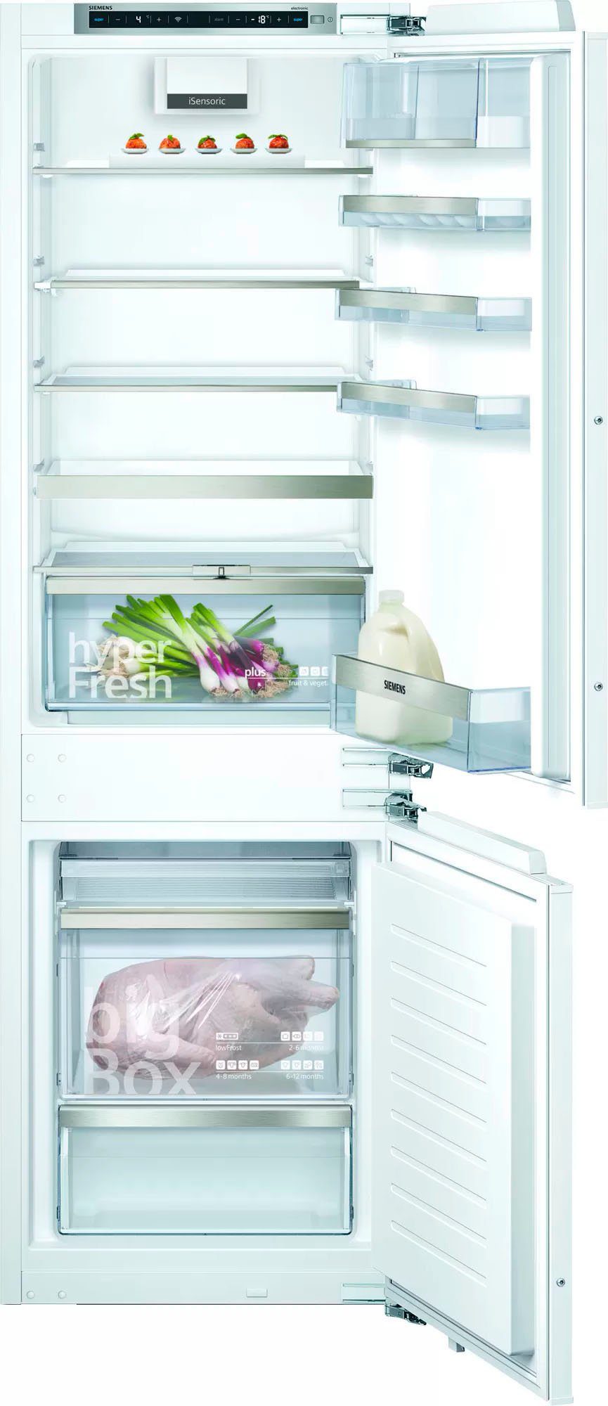 SIEMENS Inbouw koel-vriescombinatie KI86SHDD0, 177,2 cm x 55,8 cm