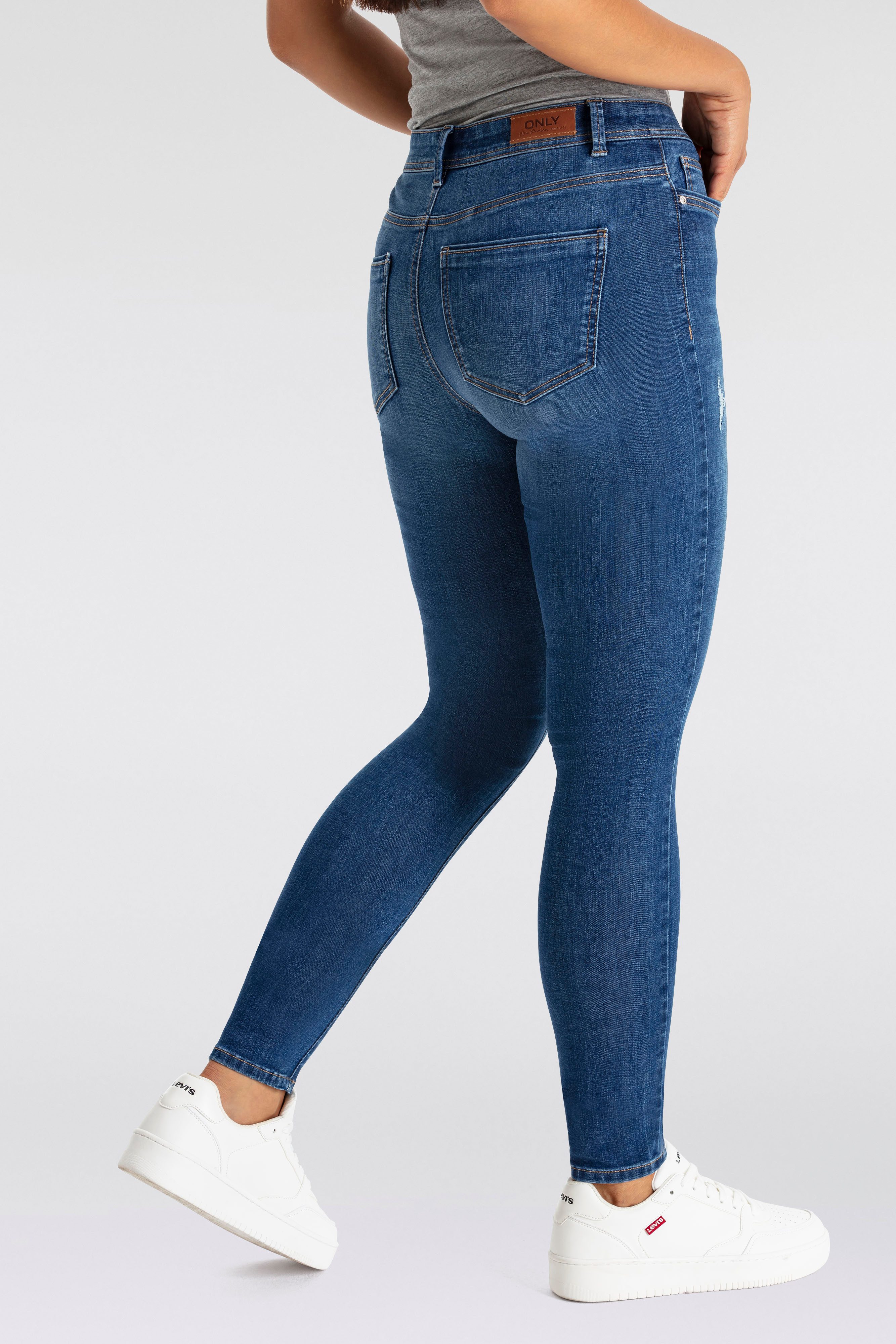 Only Skinny fit jeans ONLWOW MID SKINNY BJ