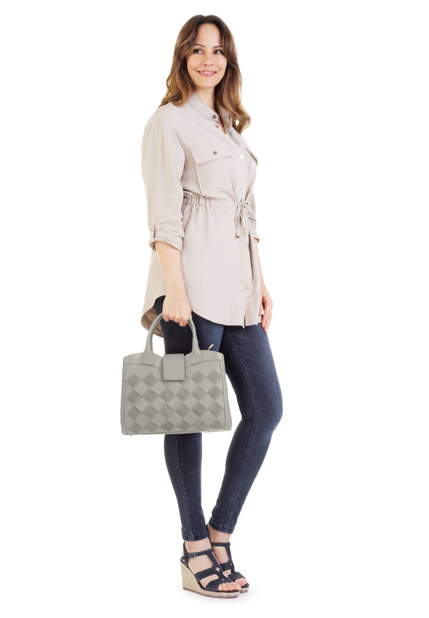 Samantha Look Tas echt leer, made in italy