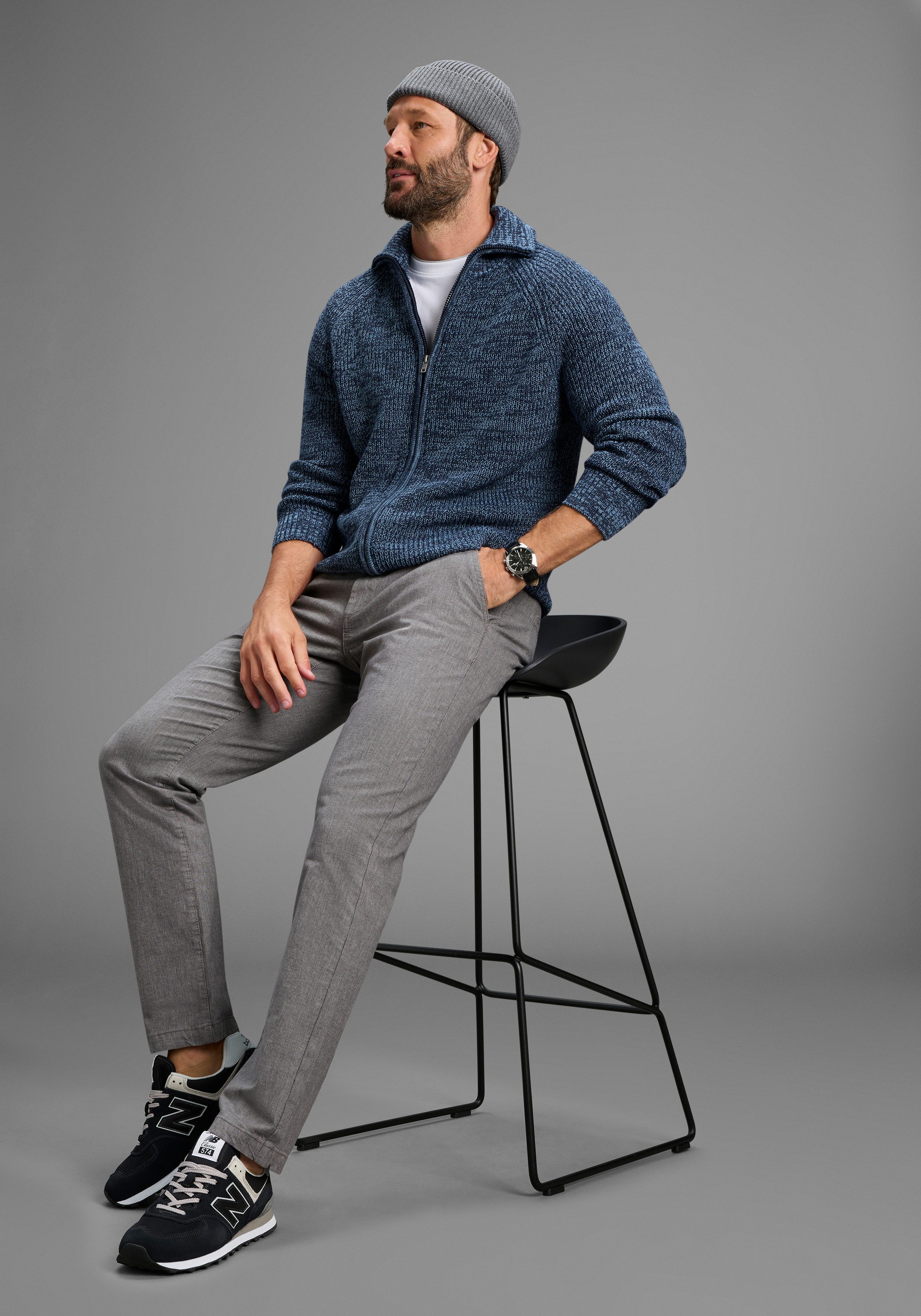 Man's World Vest Nieuwe collectie! met opstaande kraag
