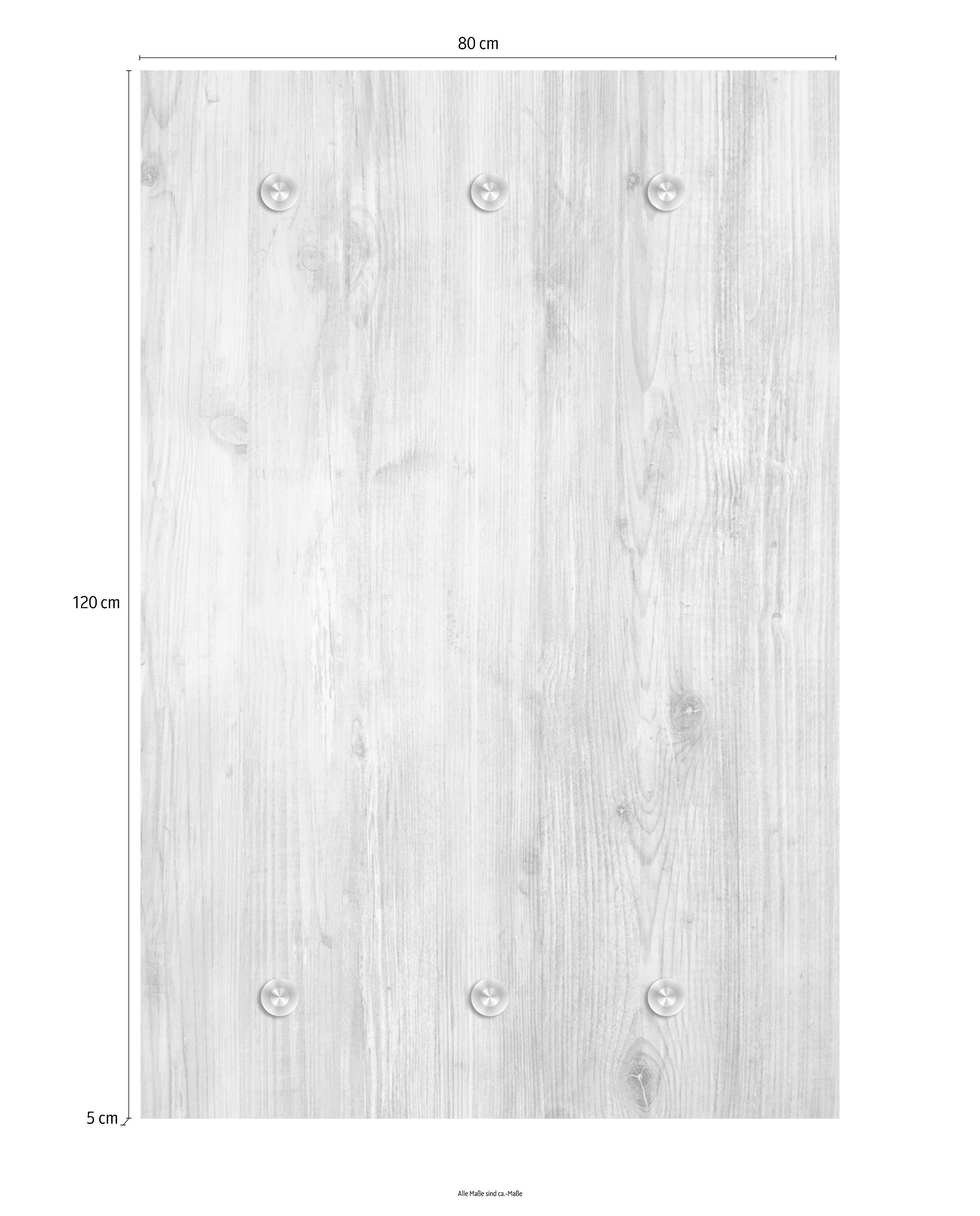 queence Kapstok Hout-look Wandgarderobe, garderobe, ruimtebesparend, modern