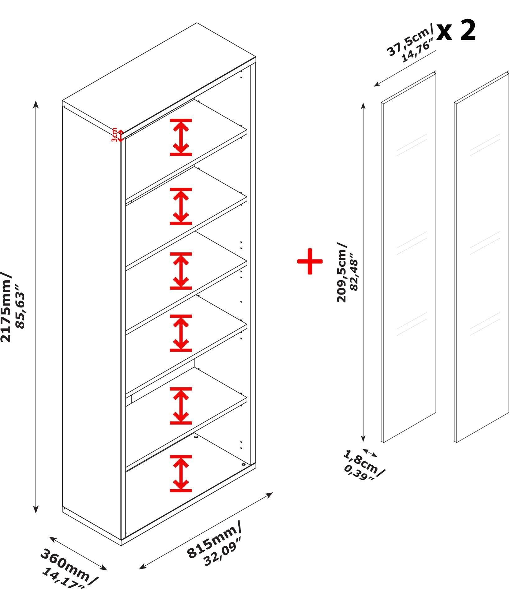 Composad Archiefkast DaVinci