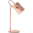 luettenhuett tafellamp hilla bedlampje, e14, max. 25 w, h: 36 cm roze