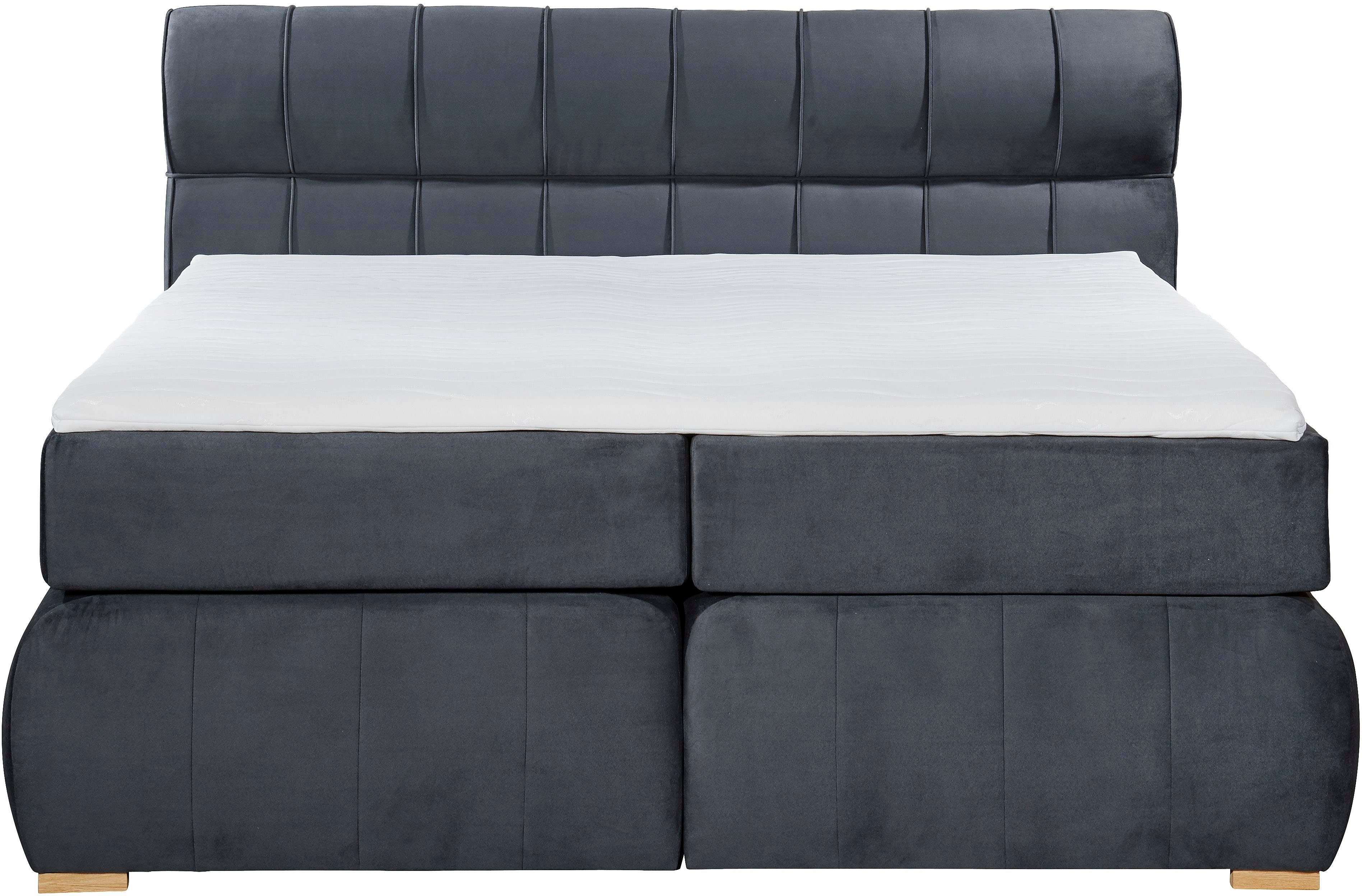 Places of Style Boxspring Felicia in h4, incl. matrastopper en bedbox