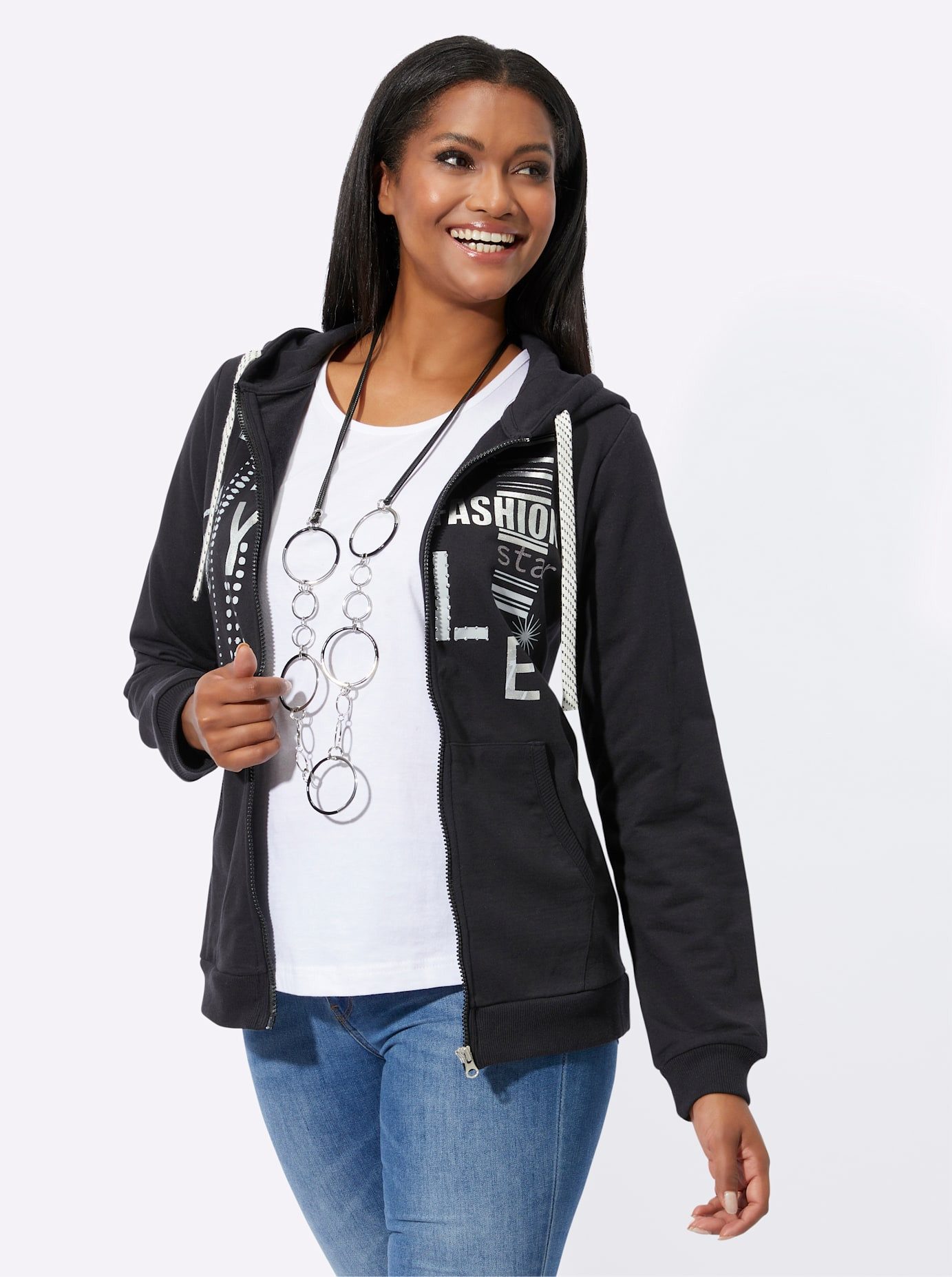 Classic Inspirationen Shirtjasje Sweatvest (1-delig)