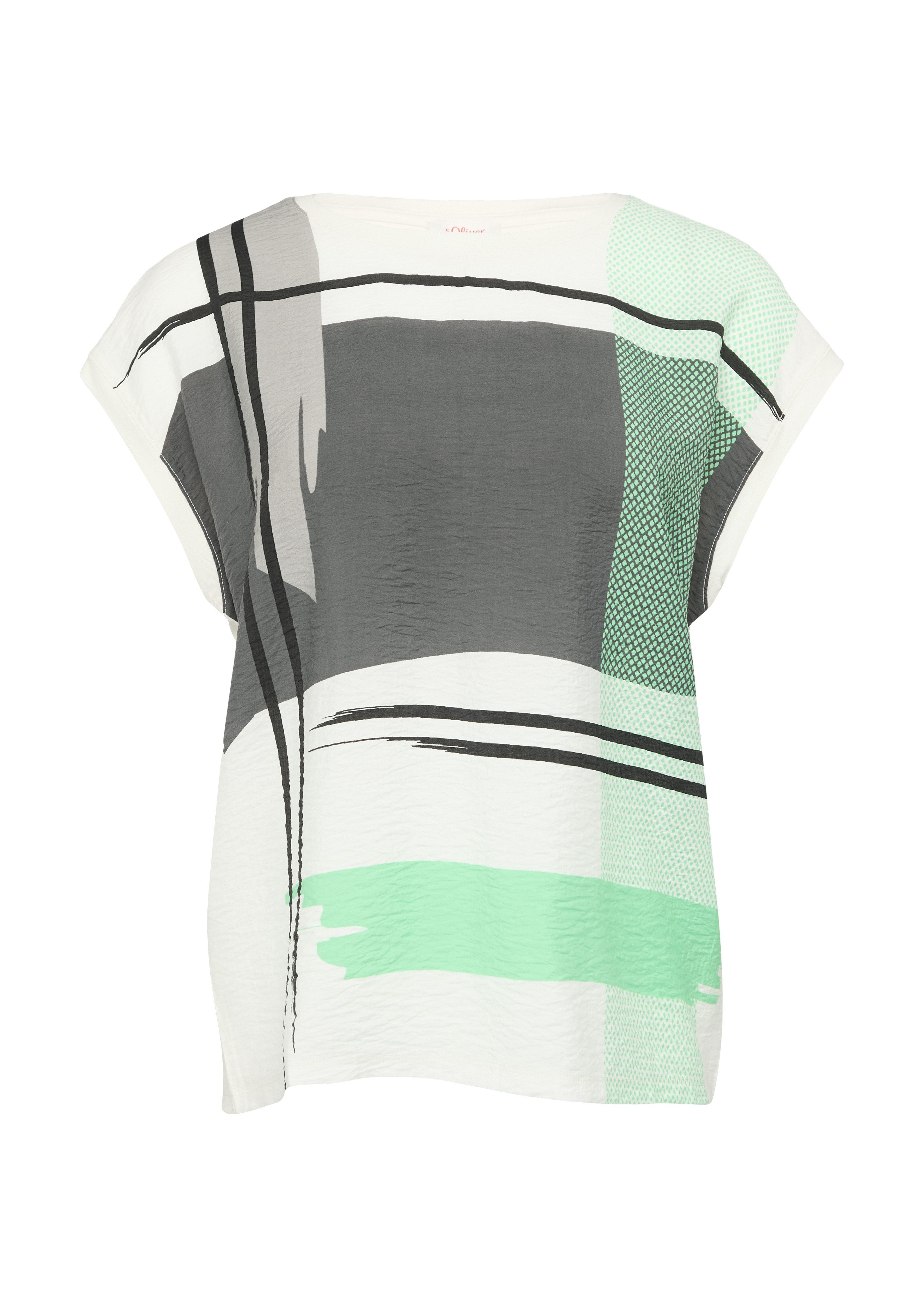 s.Oliver T-shirt in fabricmix