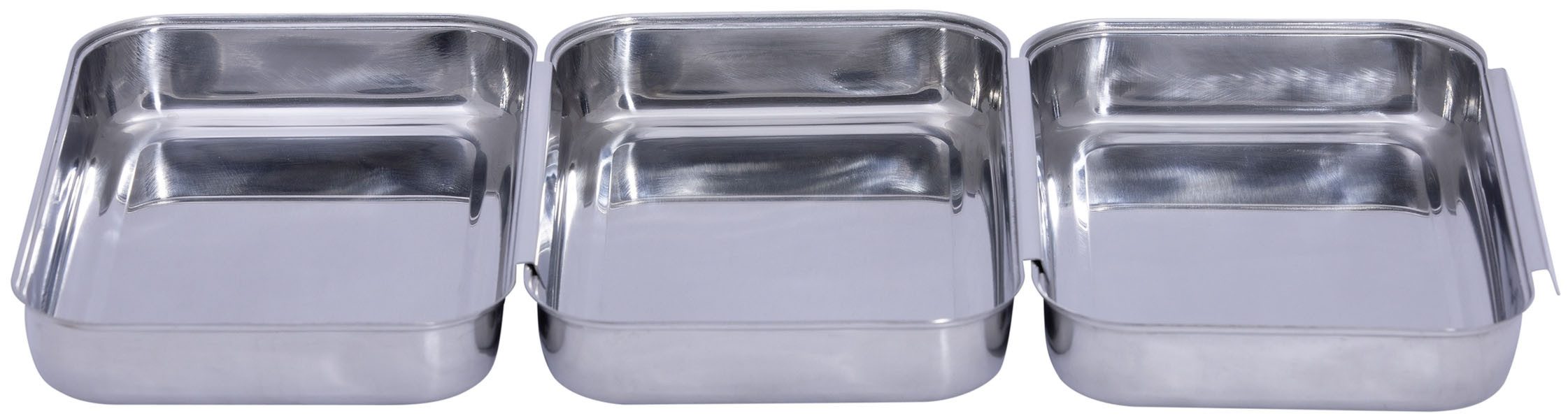WENKO Paneerschaal Roestvrij staal geschikt voor de vaatwasser (set, 3-delig)