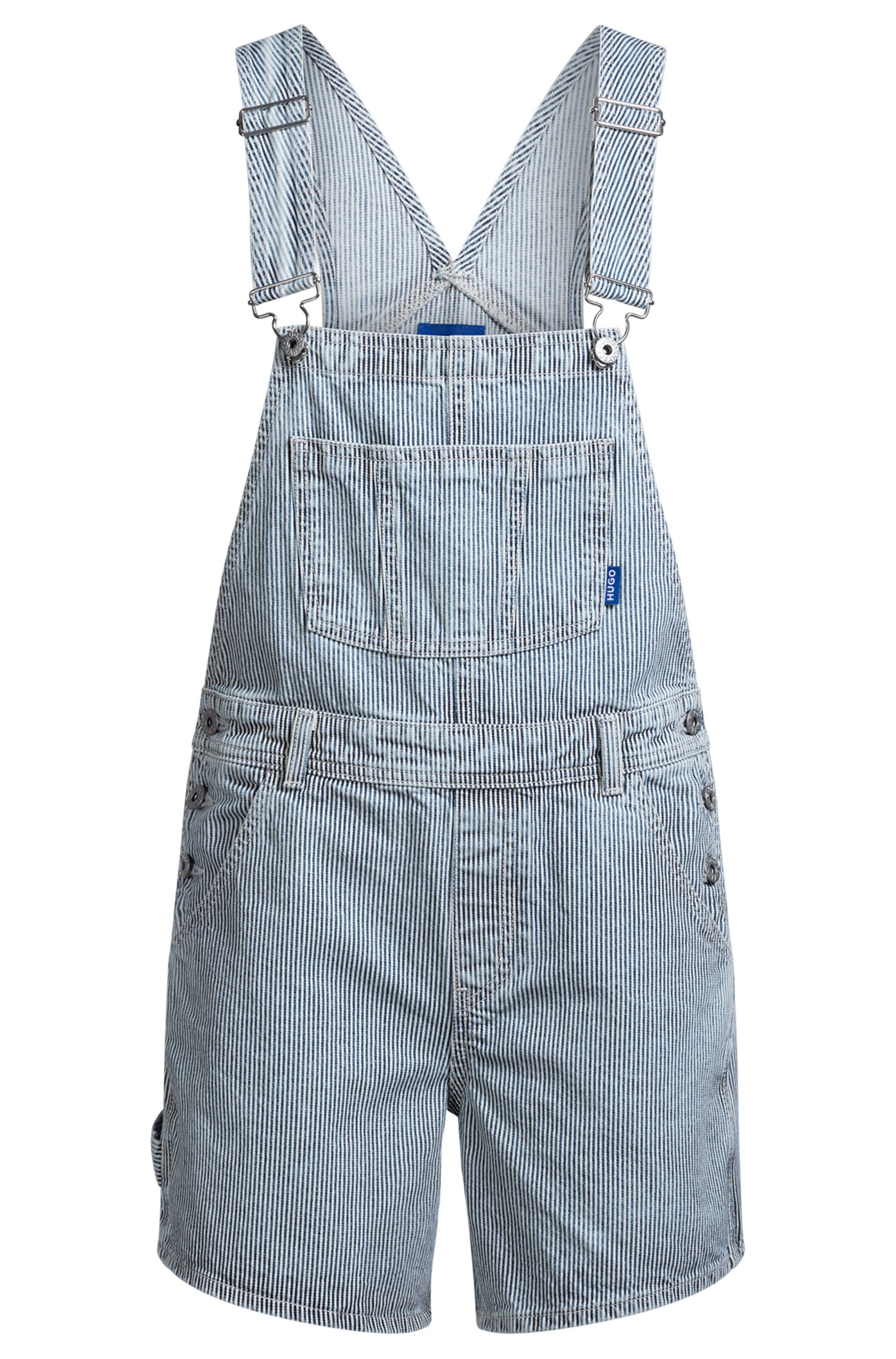 HUGO Blue Tuinbroek met loop-detail