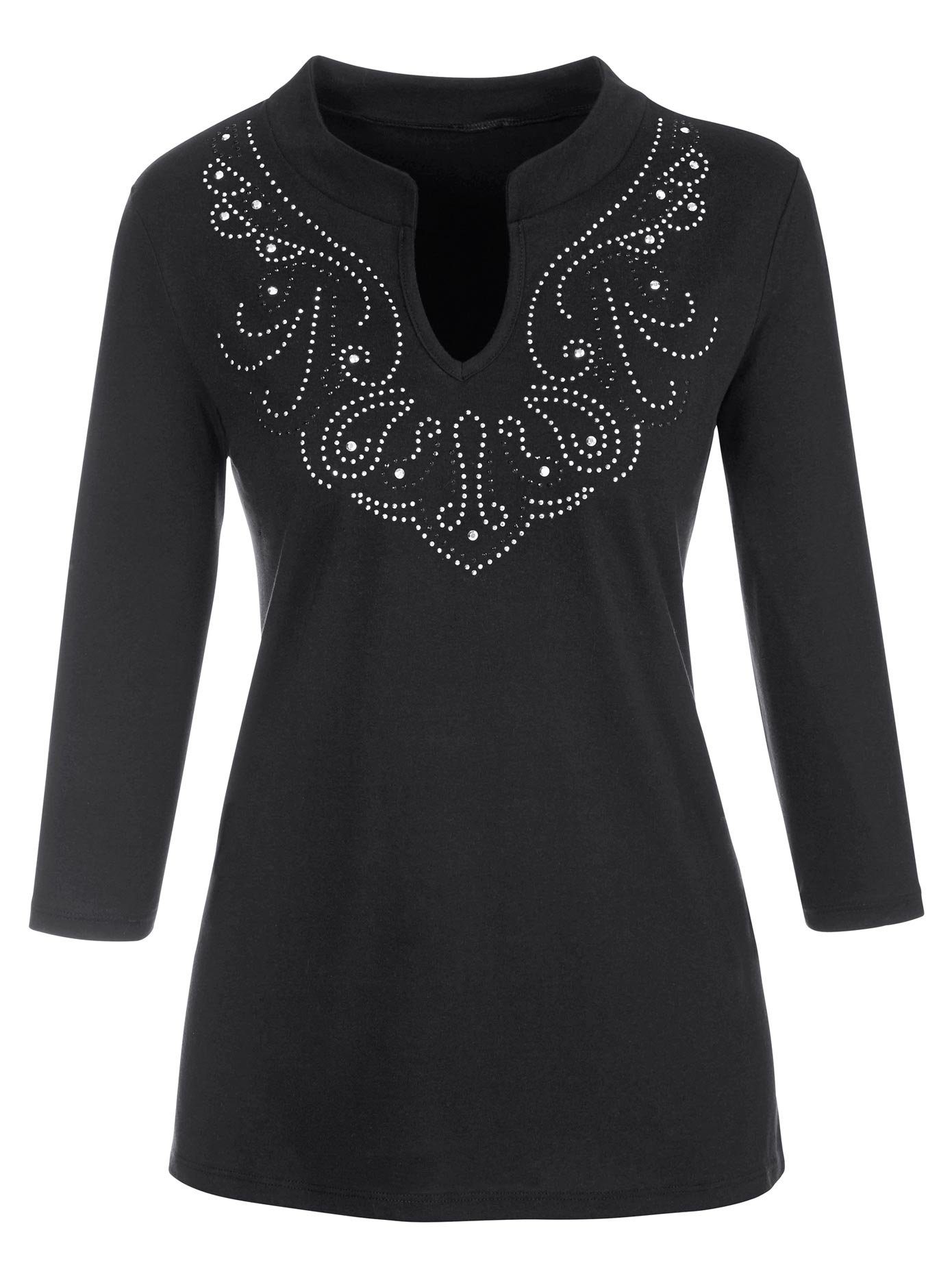 Classic Basics Shirt met 3/4-mouwen Shirt (1-delig)