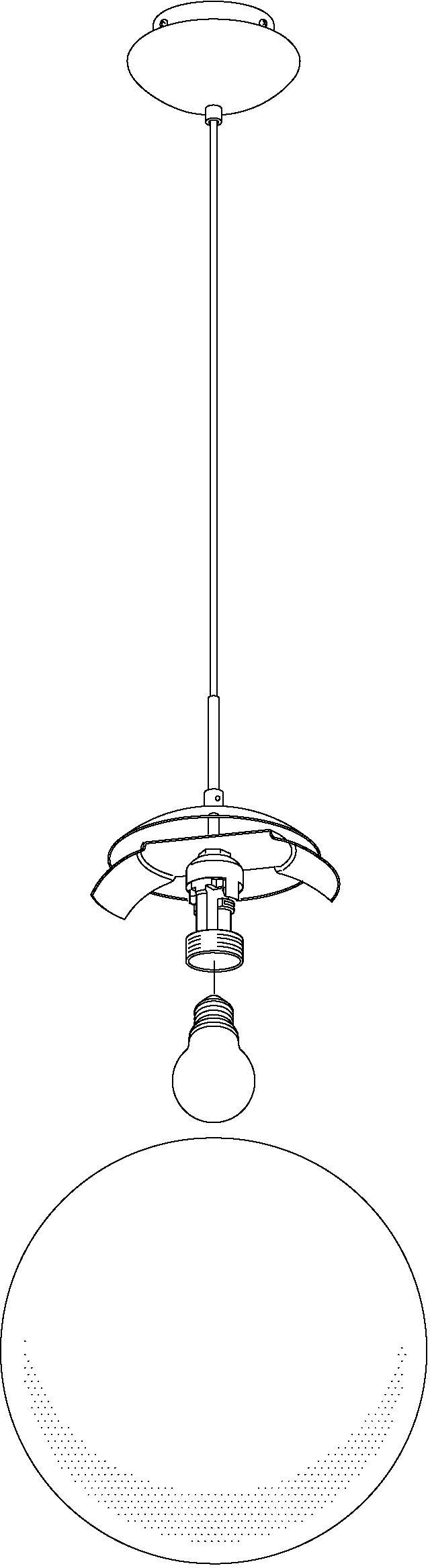 EGLO Hanglamp Rondo Hanglamp, hanglamp