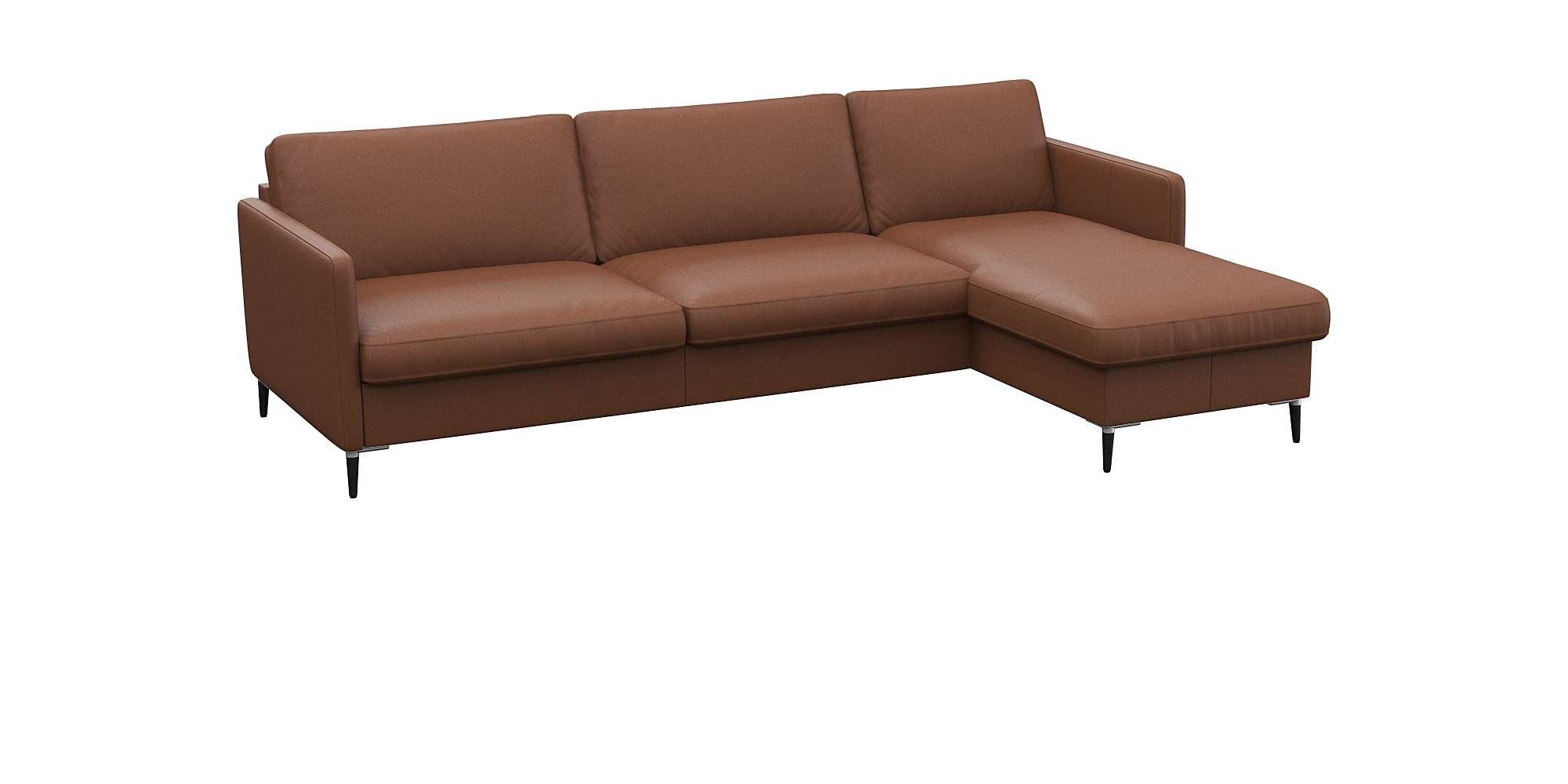 FLEXLUX Hoekbank Fiore, super zitcomfort door koudschuim in de zitting, L-vorm