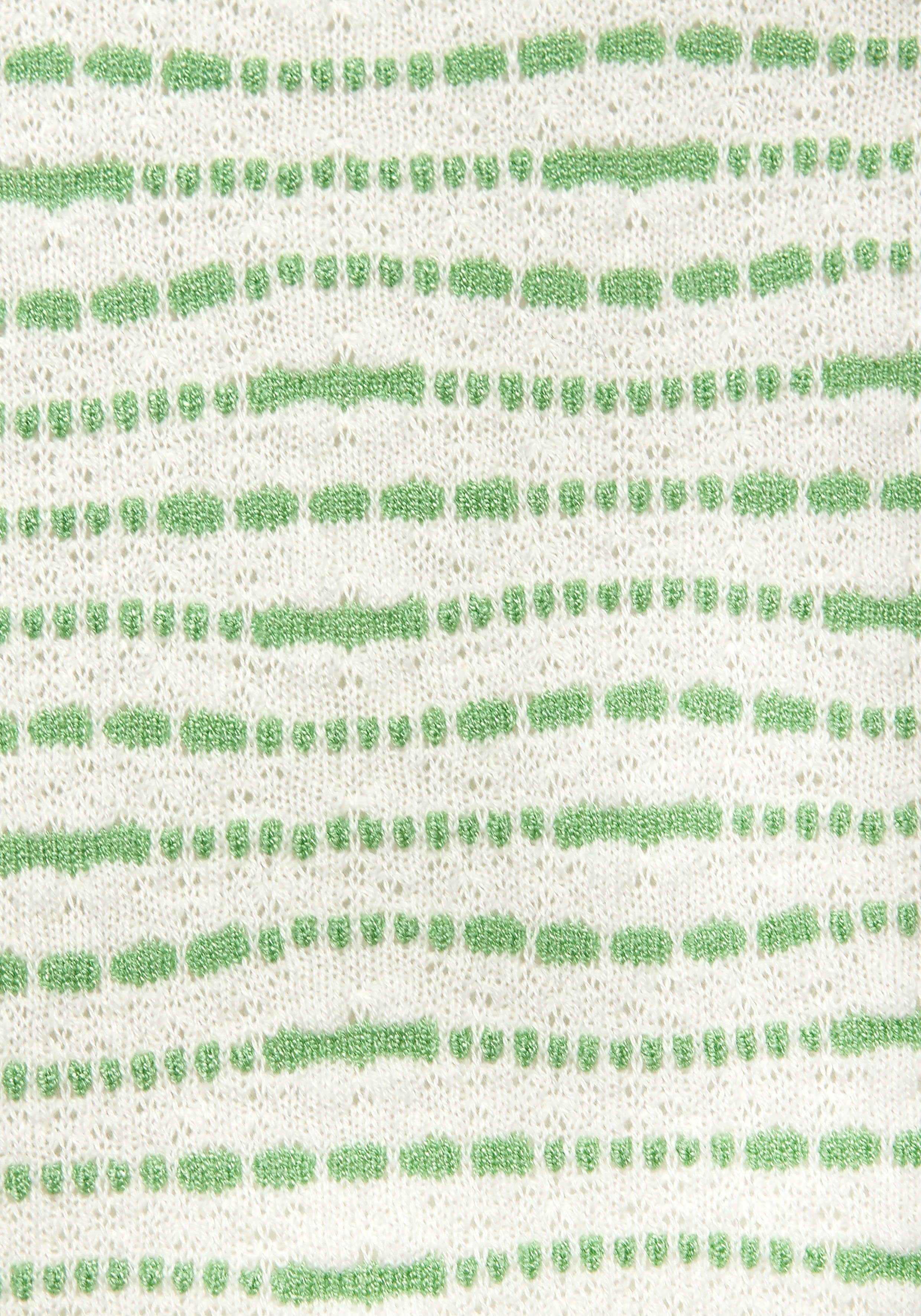 Vivance Shirt met ronde hals Met streepstructuur van lichte tricotkwaliteit