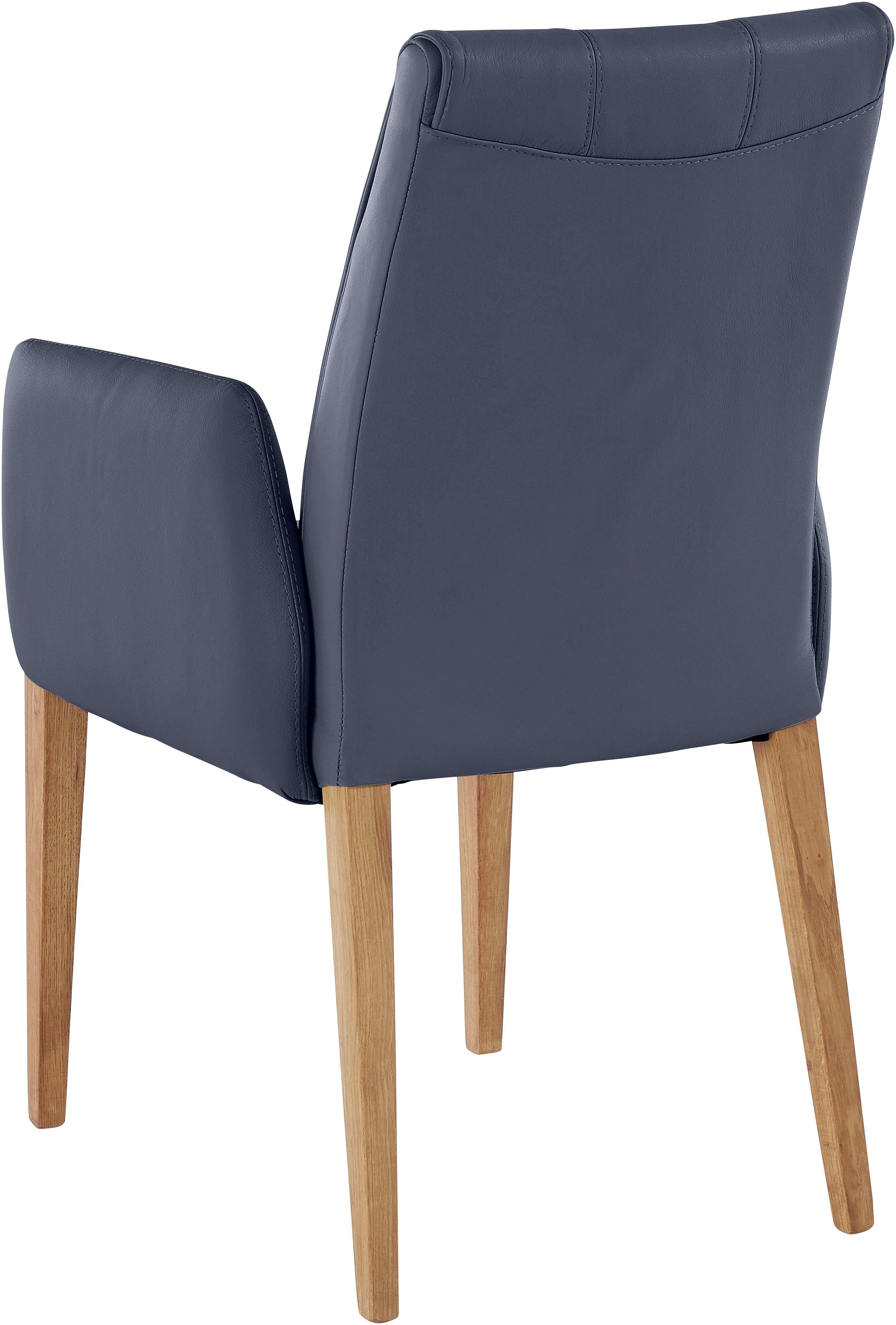 INOSIGN Stoel met armleuningen (per stuk) rugleuning met stiksels