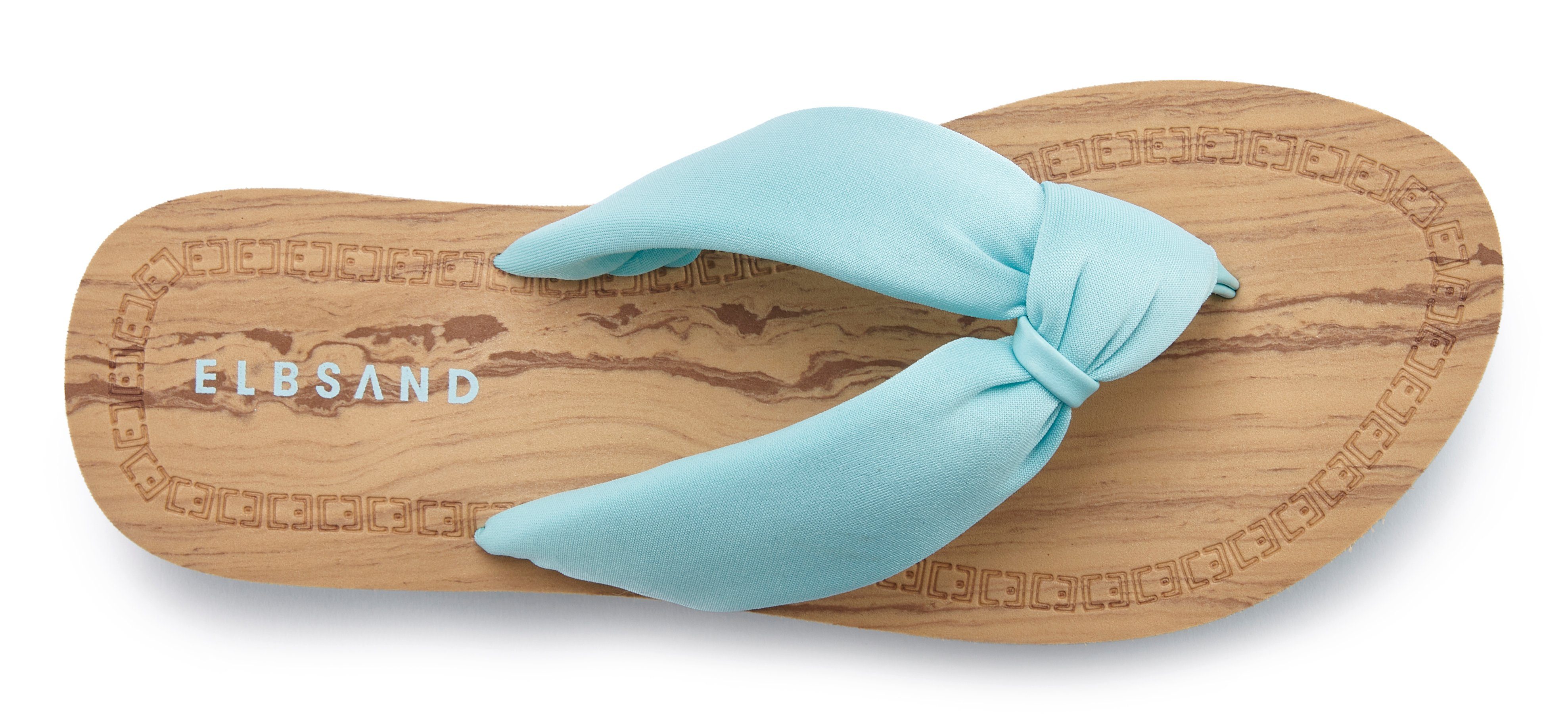 Elbsand Badslippers Sandaal, pantoletten, badschoen ultralicht VEGAN
