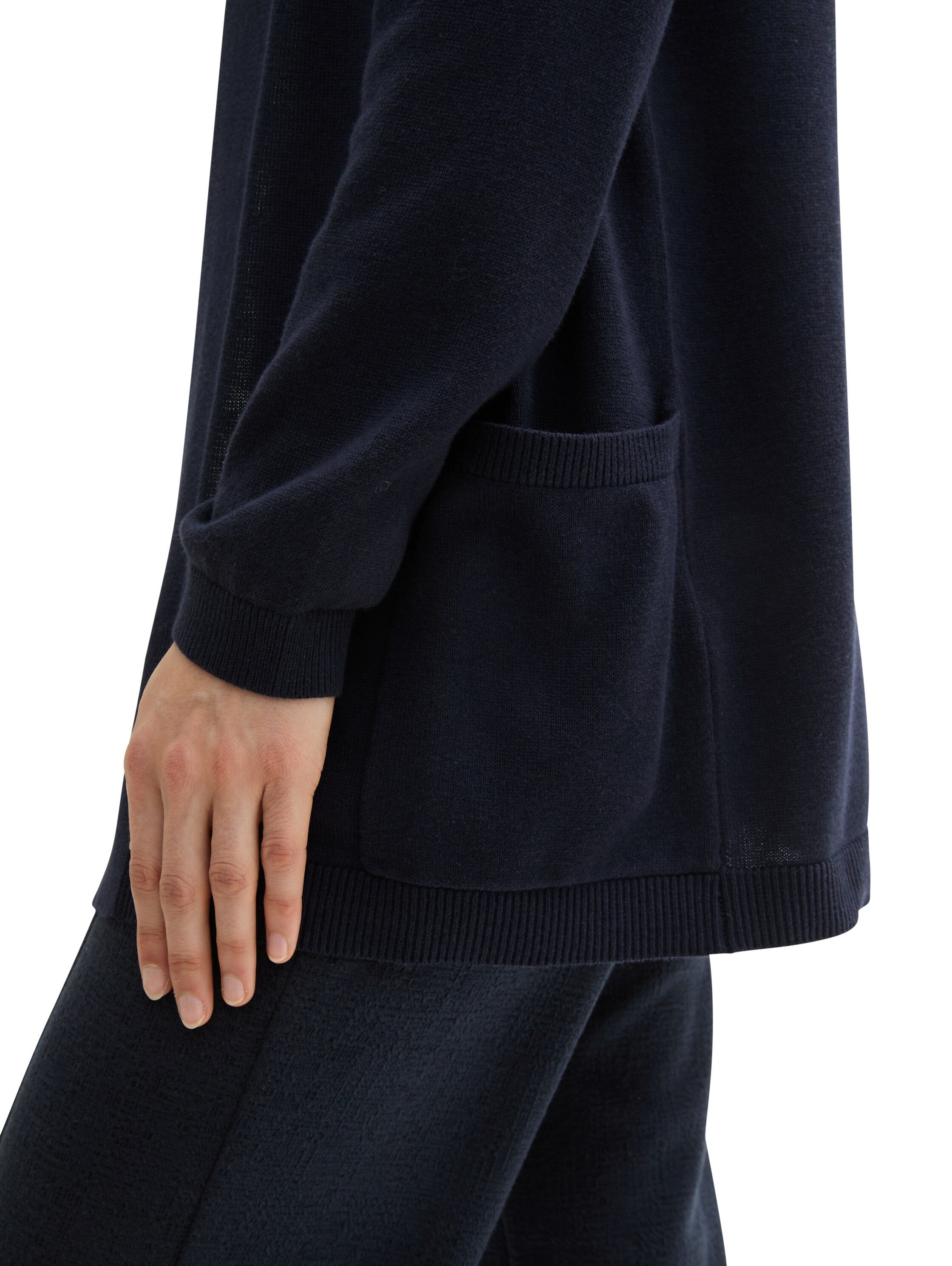 Tom Tailor Cardigan open en met zijzakken