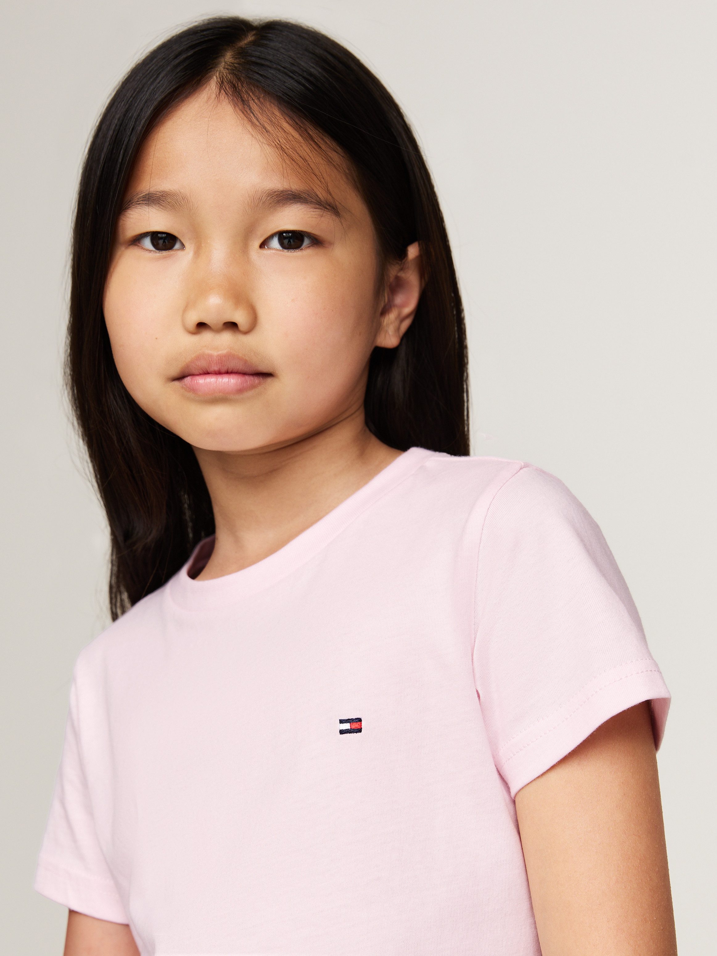 Tommy Hilfiger Underwear T-shirt 2P CN TEE SS met geborduurd logo (2-delig, Set van 2)