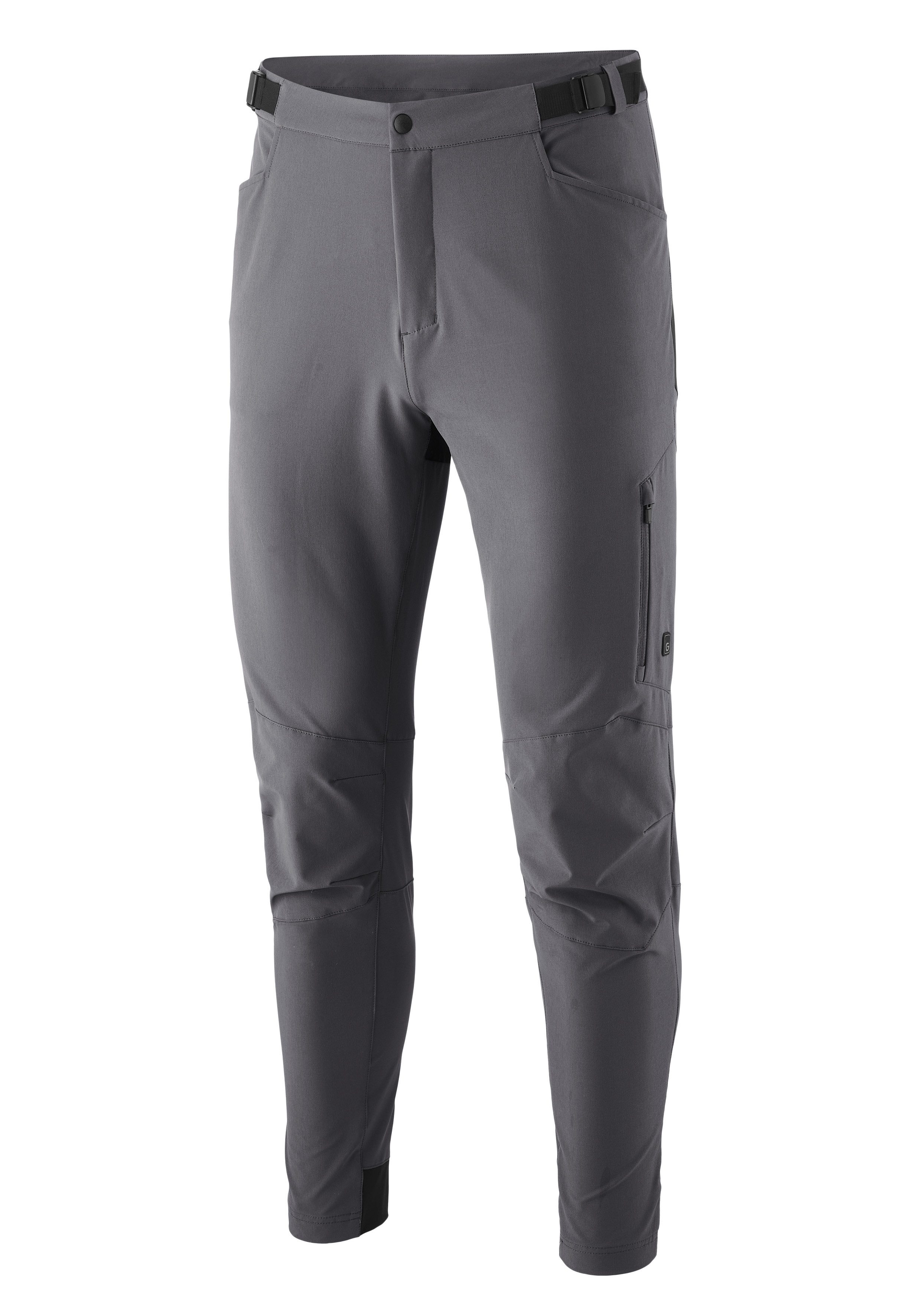 Gonso Fietsbroek TRAIL PANTS M Heren MTB-broek zonder zitkussen, lange fietsbroek, verstelbare tailleband