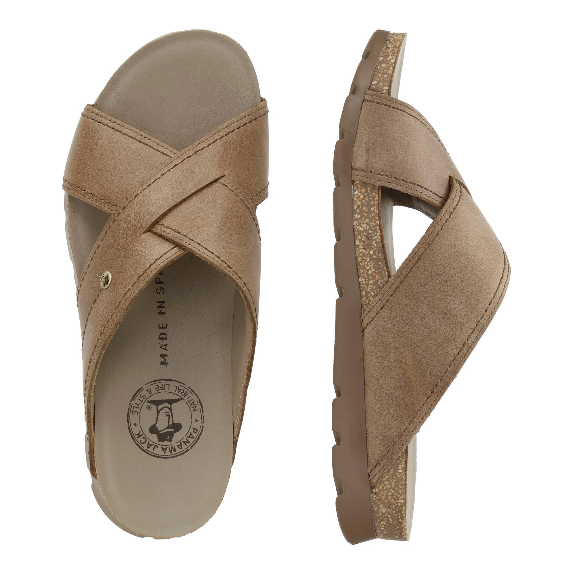Panama Jack Slippers Salman Zomerschoen, huisschoen, strandschoen met zacht voetbed