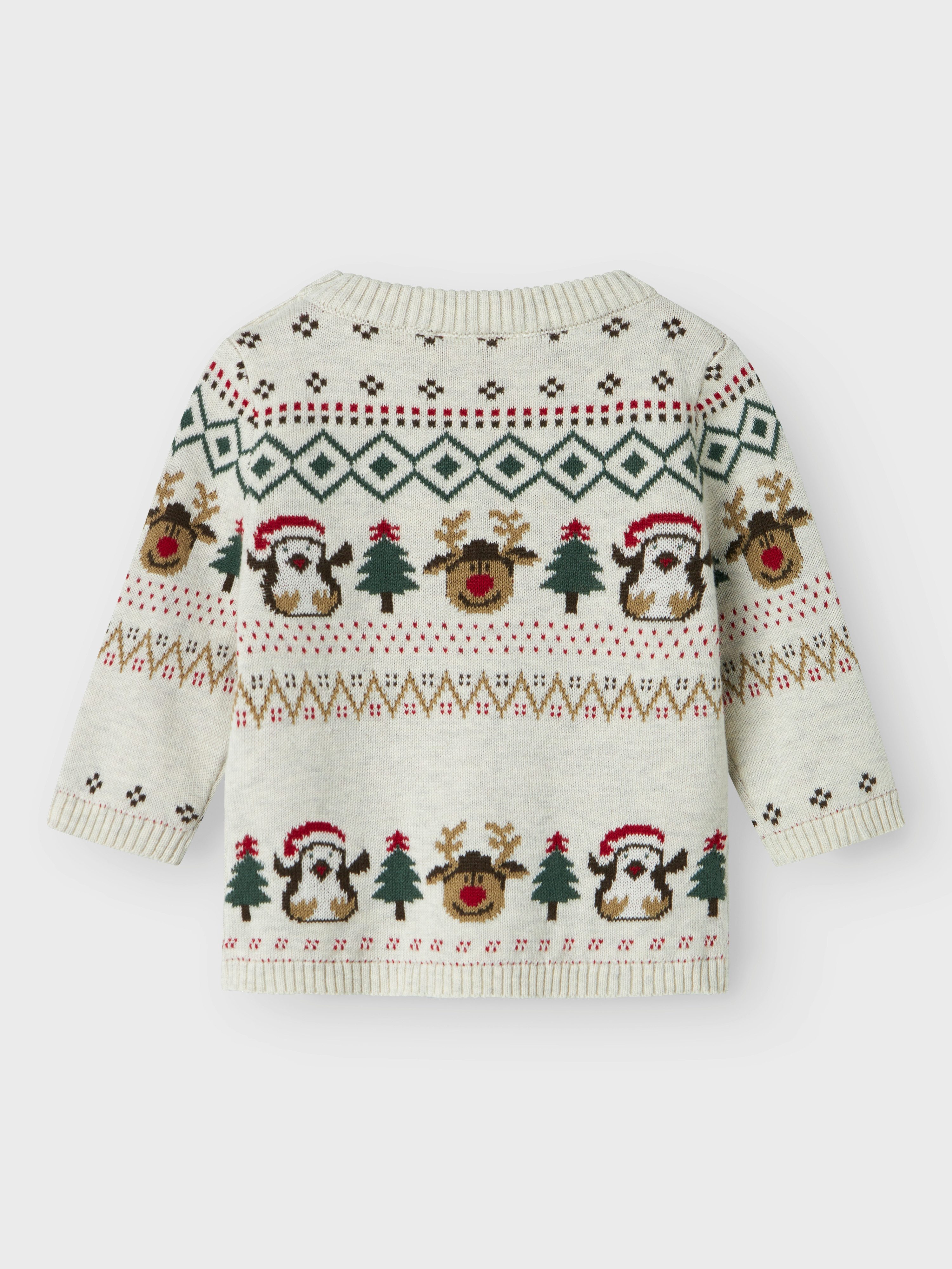 Name It Kersttrui NBNRALKO LS KNIT