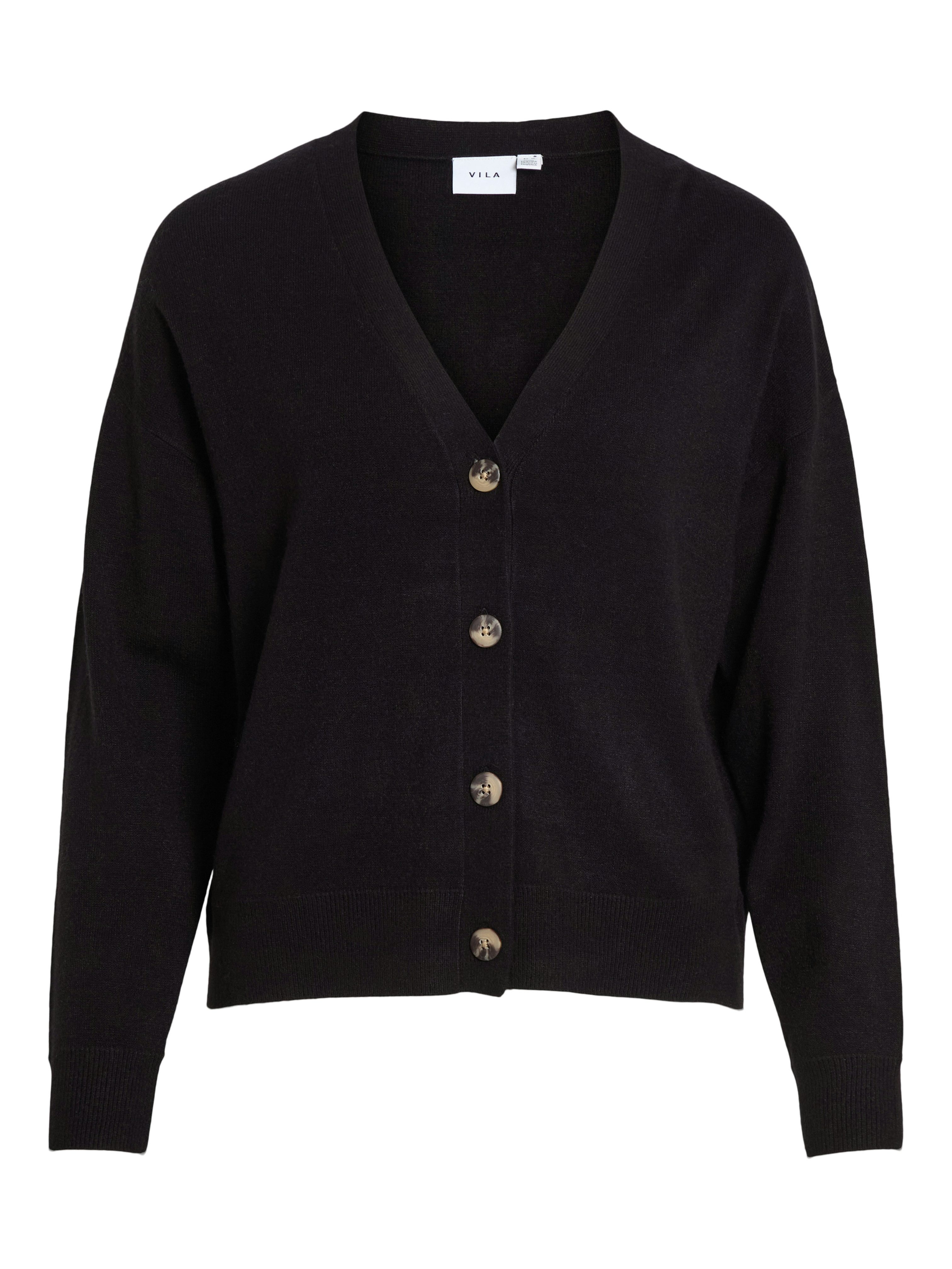 Vila Vest VIRIL V-NECK KNIT CARDIGAN - NOOS