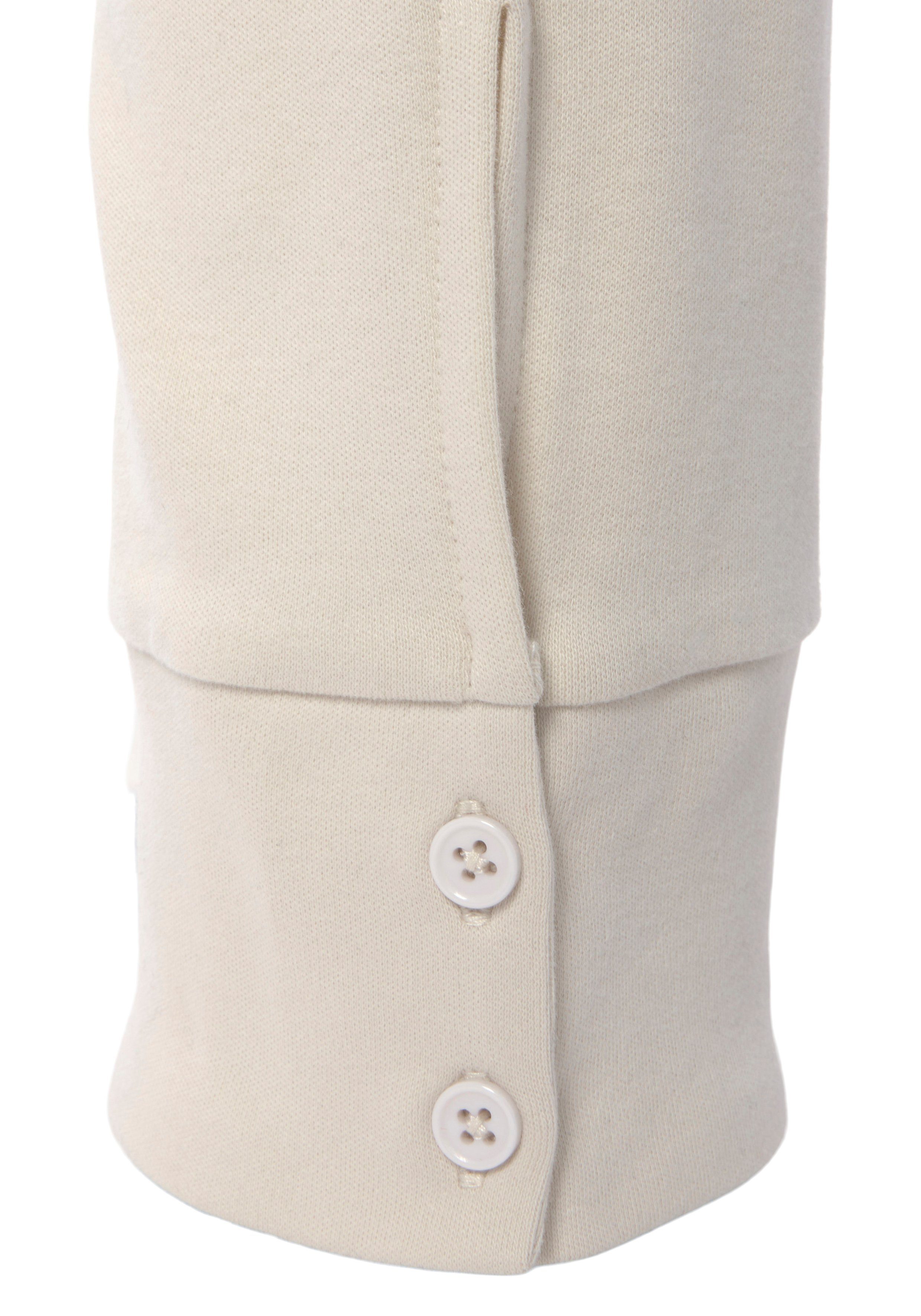 Lascana Sweatbroek -Loungebroek Loungebroek met knopen aan de broekspijp, loungewear