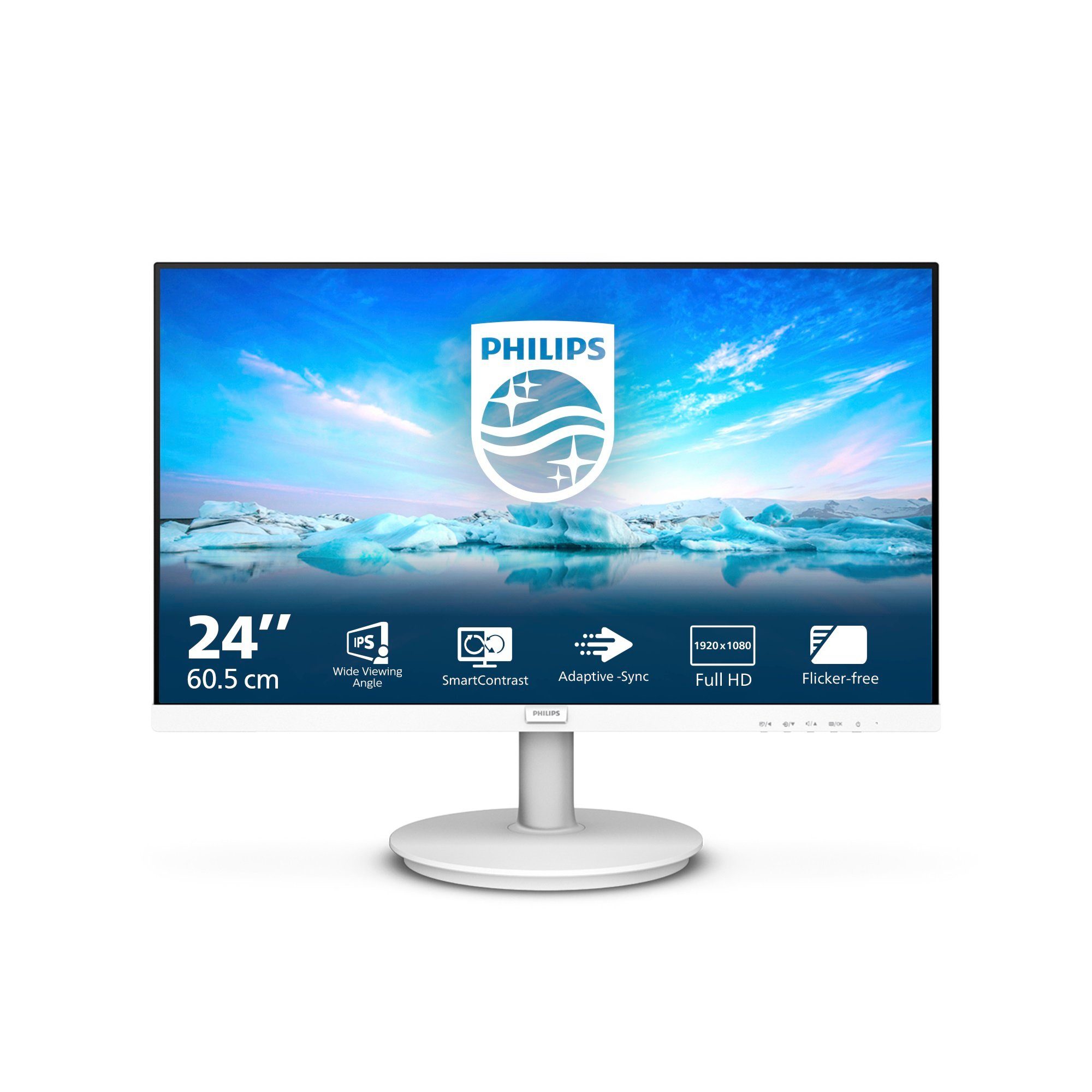 Philips Lcd-monitor 241V8AW, 60,5 cm / 24", Full HD