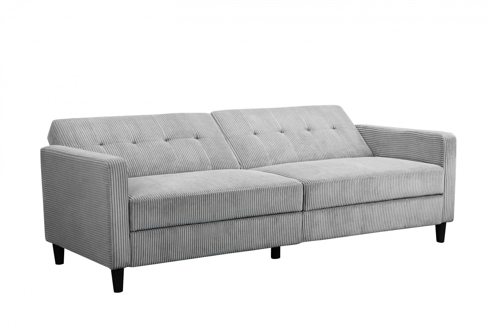 Dorel Home 3-zitsbank Hartford II Slaapfunctie, rugleuning 2-delig, 3-voudig verstelbaar, zithoogte 43 cm