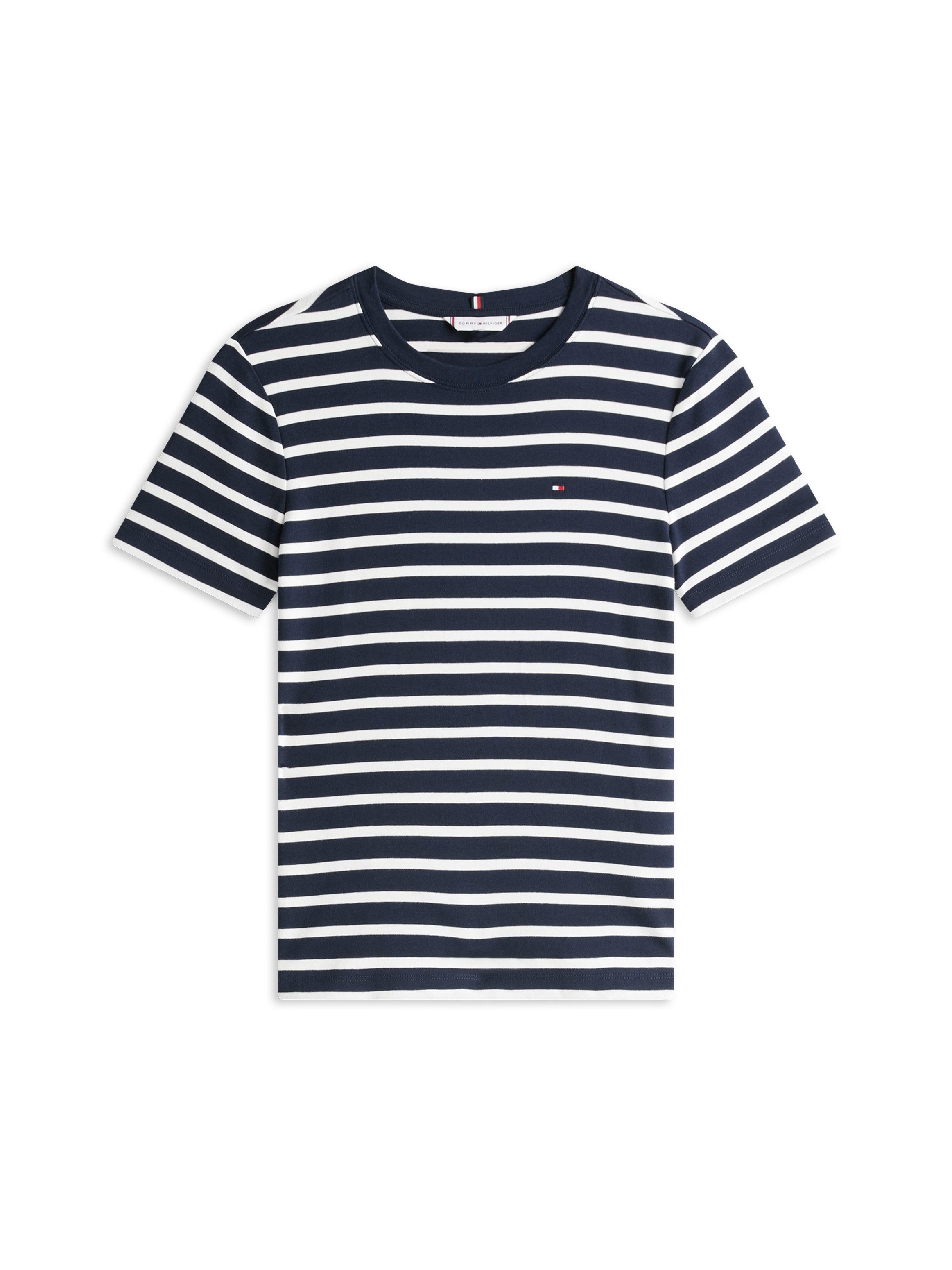 Tommy Hilfiger T-shirt SLIM CODY C-NK SS met geborduurd logo
