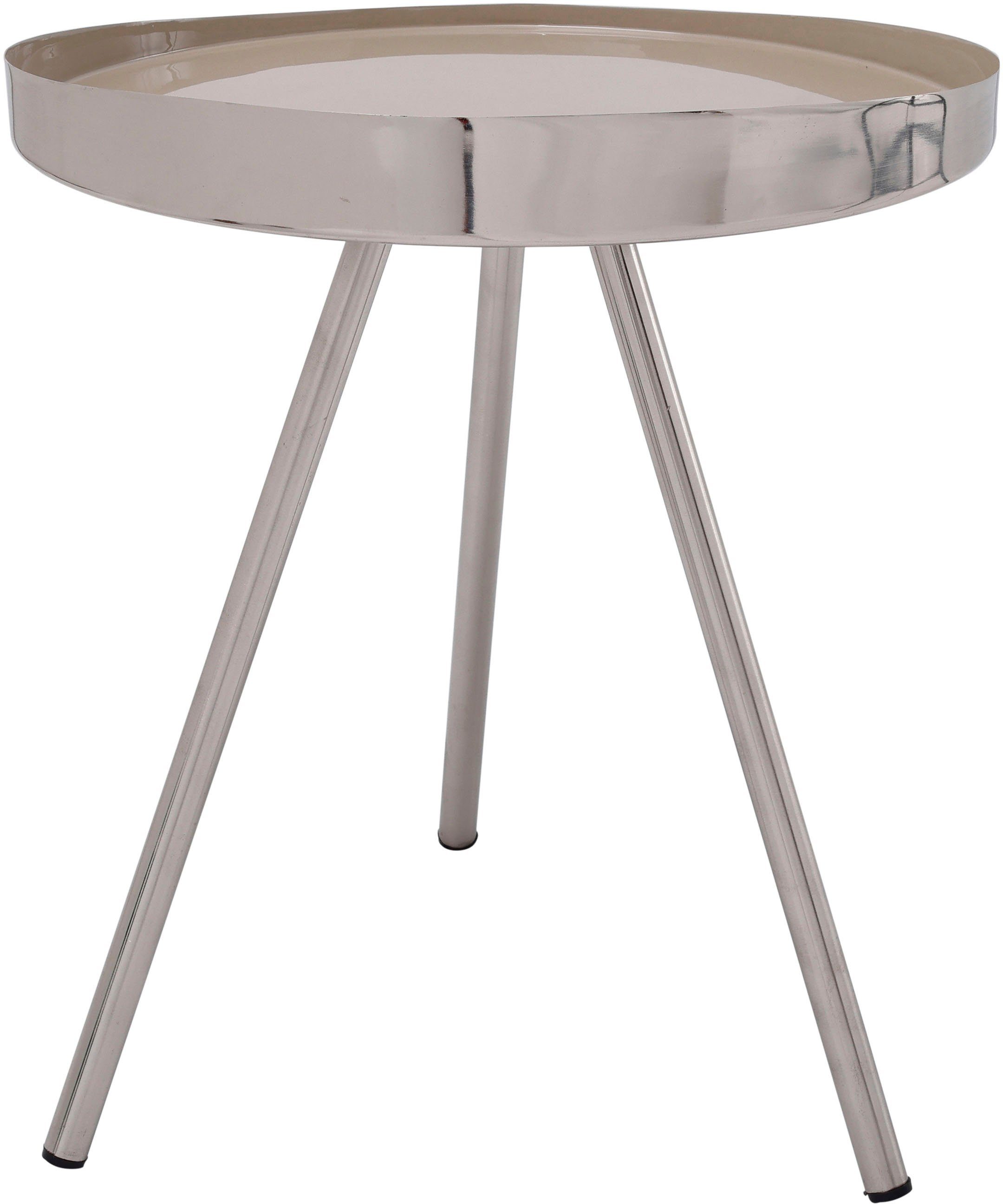 Kayoom Bijzettafel Morrison, ronde bijzettafel, elegante uitstraling (1 stuk)