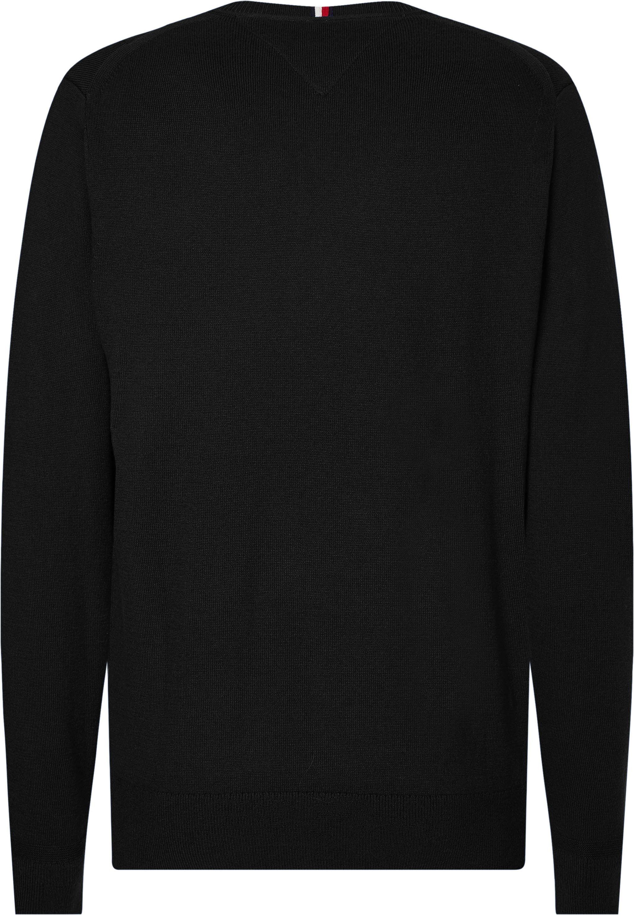 Tommy Hilfiger Trui met V-hals PIMA ORG CTN CASHMERE V NECK