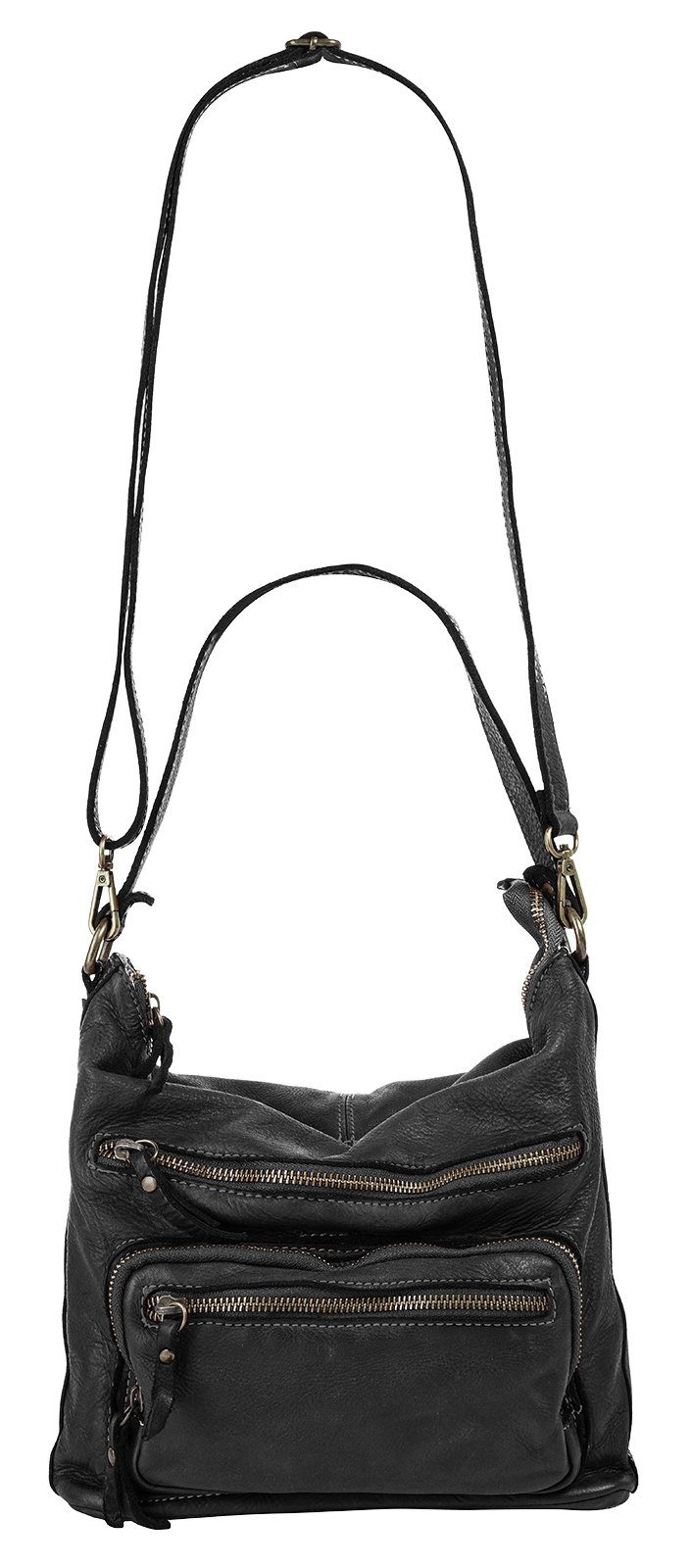 Cluty Shopper echt leer, made in italy