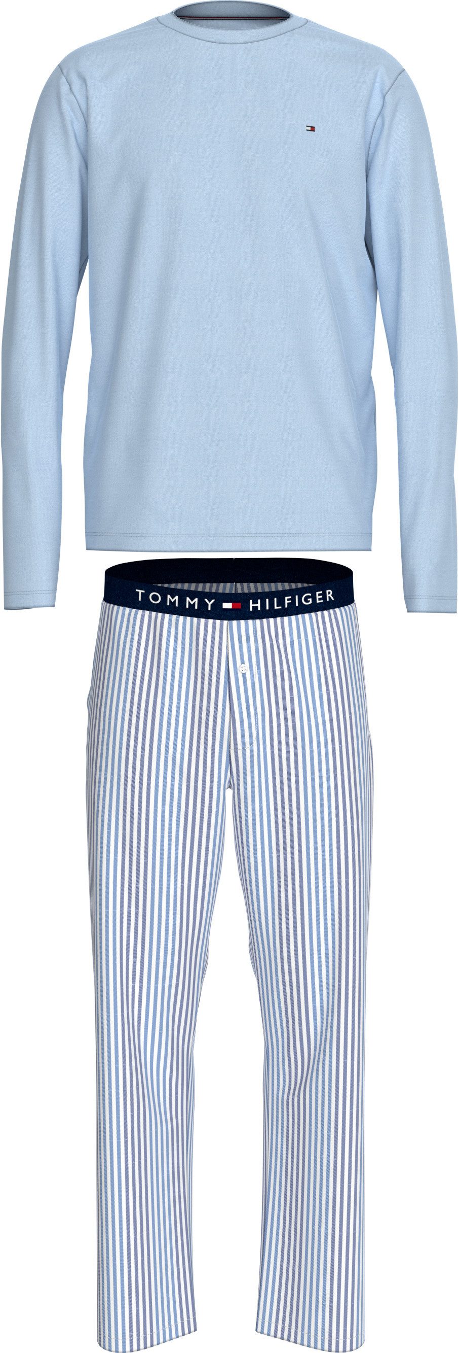 Tommy Hilfiger Underwear Pyjama LS PANT WOVEN SET PRINT (set, 2-delig, 2 stuks)