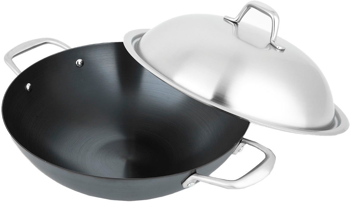 CS-Solingen Wok Altena Ø 32 cm, met deksel, inductie