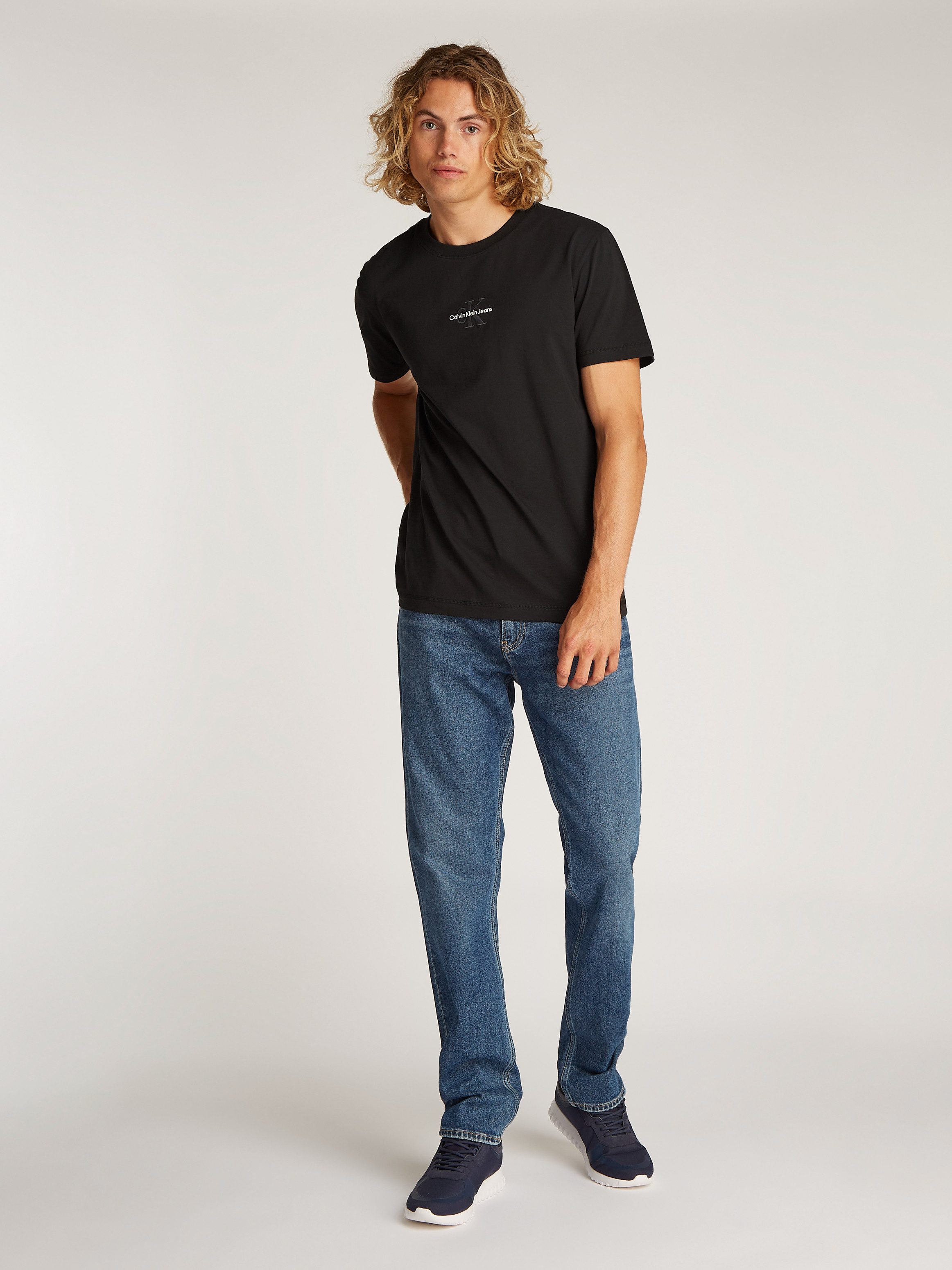 Calvin Klein T-shirt MONOLOGO TEE met een logo-opschrift