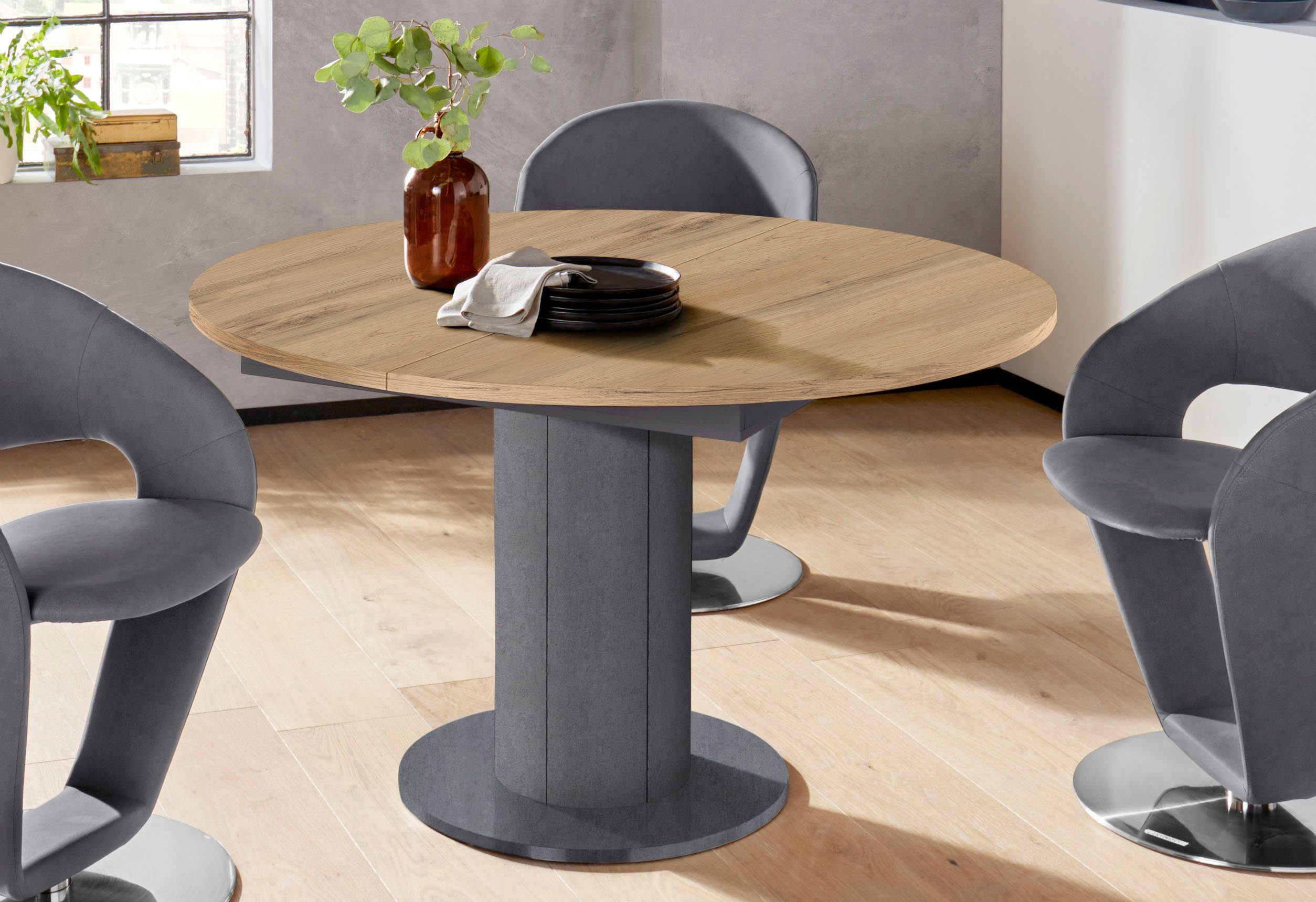 Mäusbacher Eettafel ronde, onderstelkolom